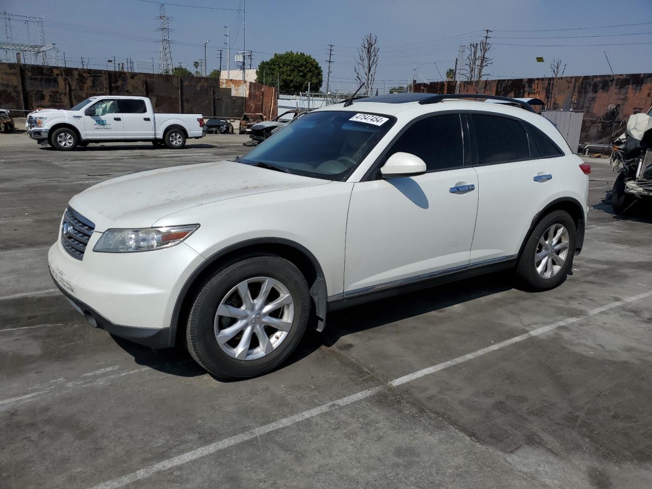 INFINITI FX 2006 jnras08u96x101611