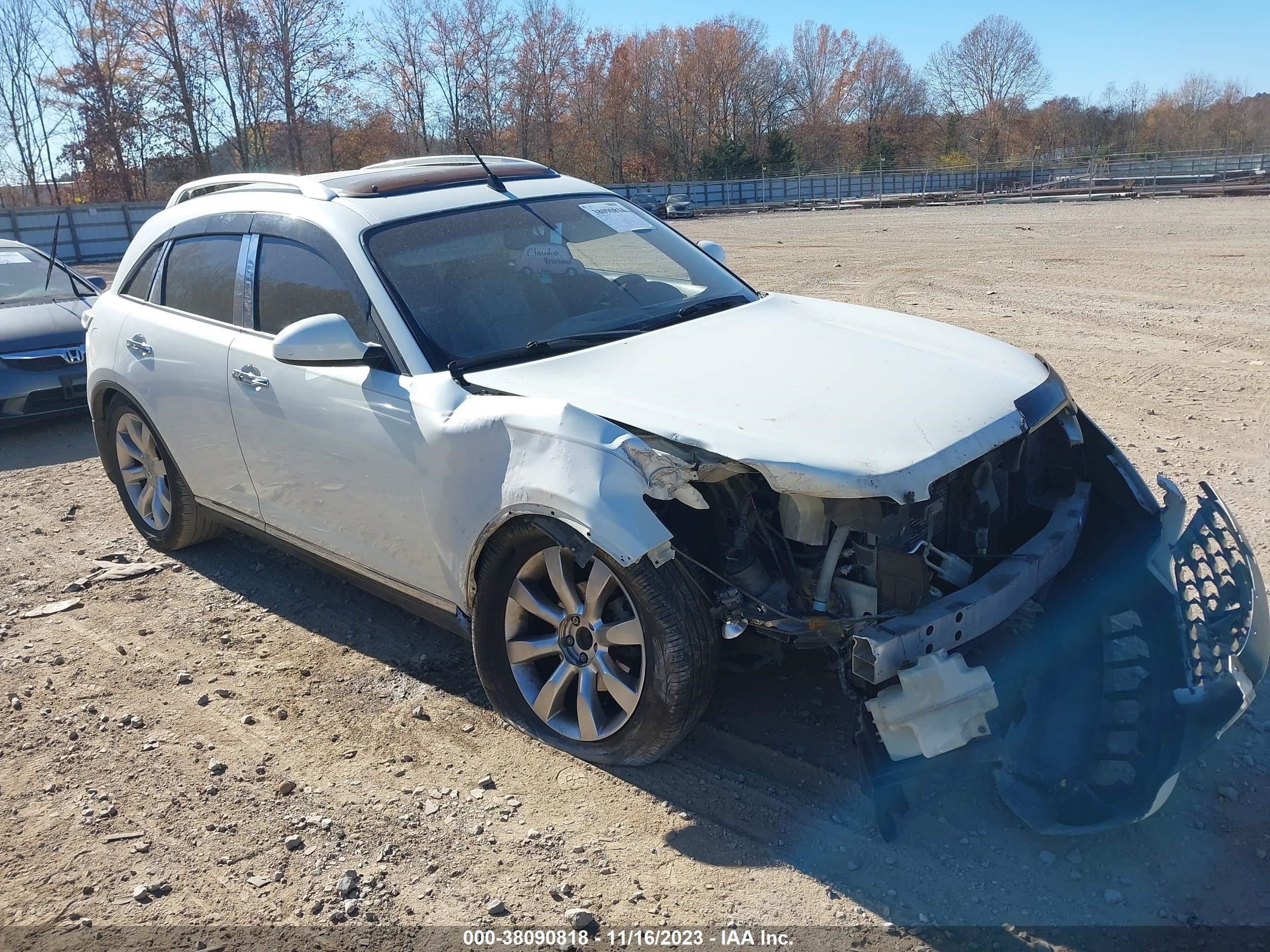 INFINITI FX 2006 jnras08u96x103682