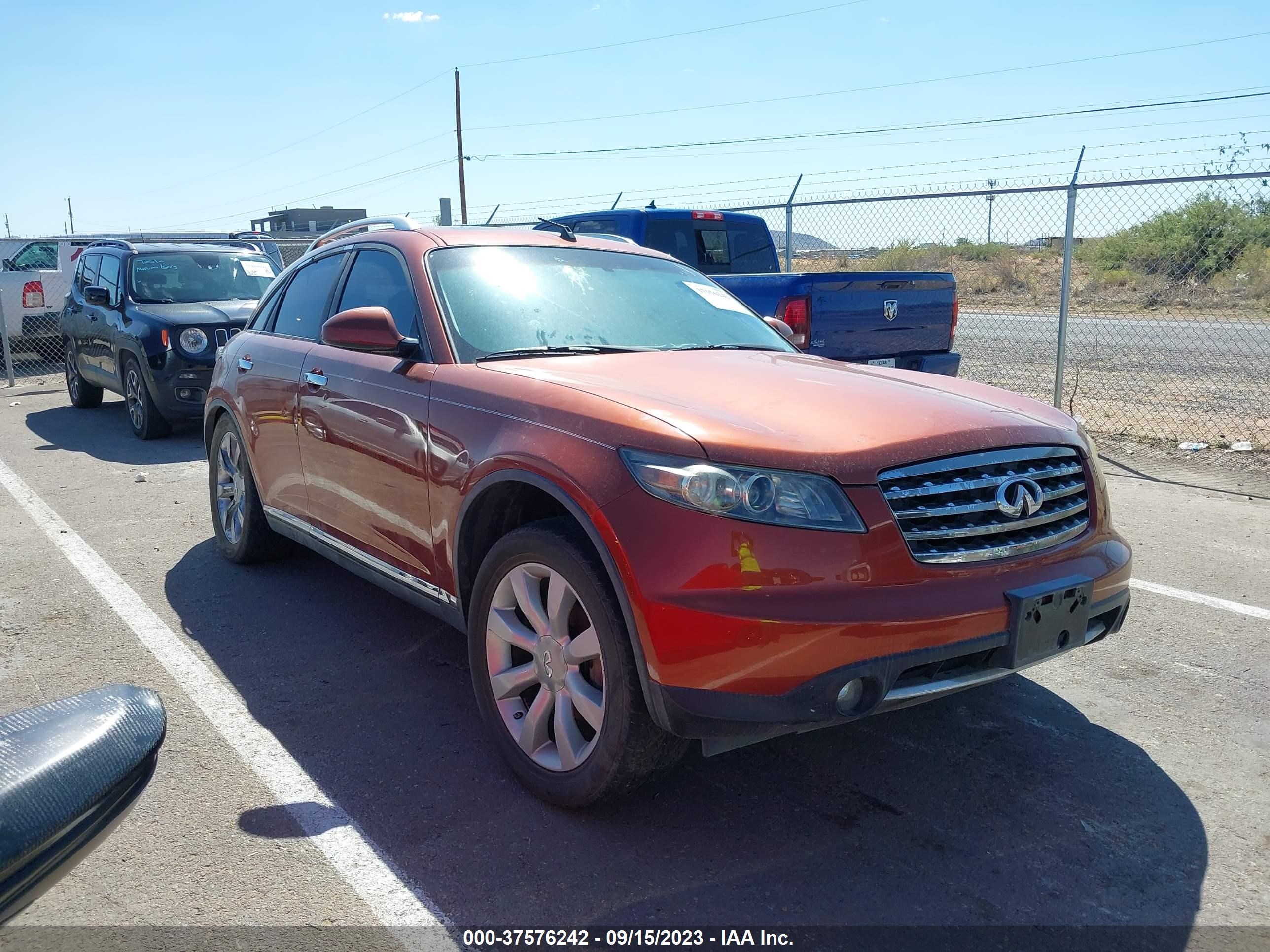 INFINITI FX 2006 jnras08u96x105481