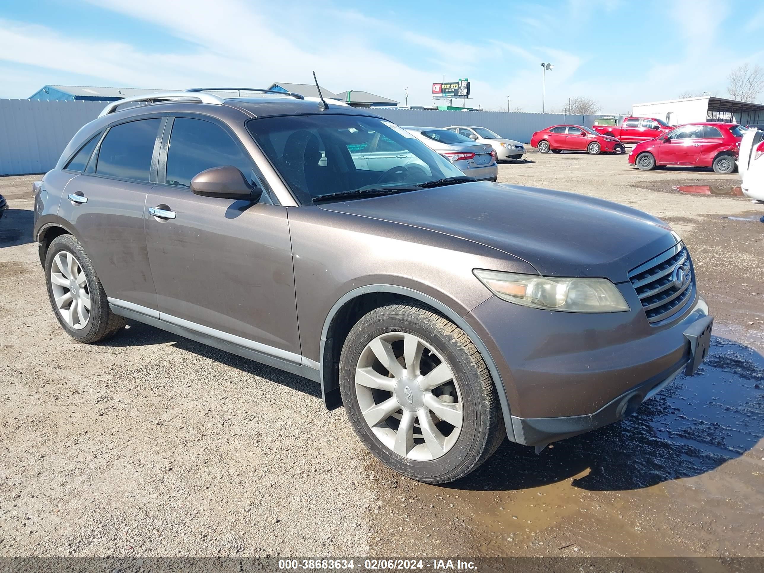 INFINITI FX 2008 jnras08u98x101479