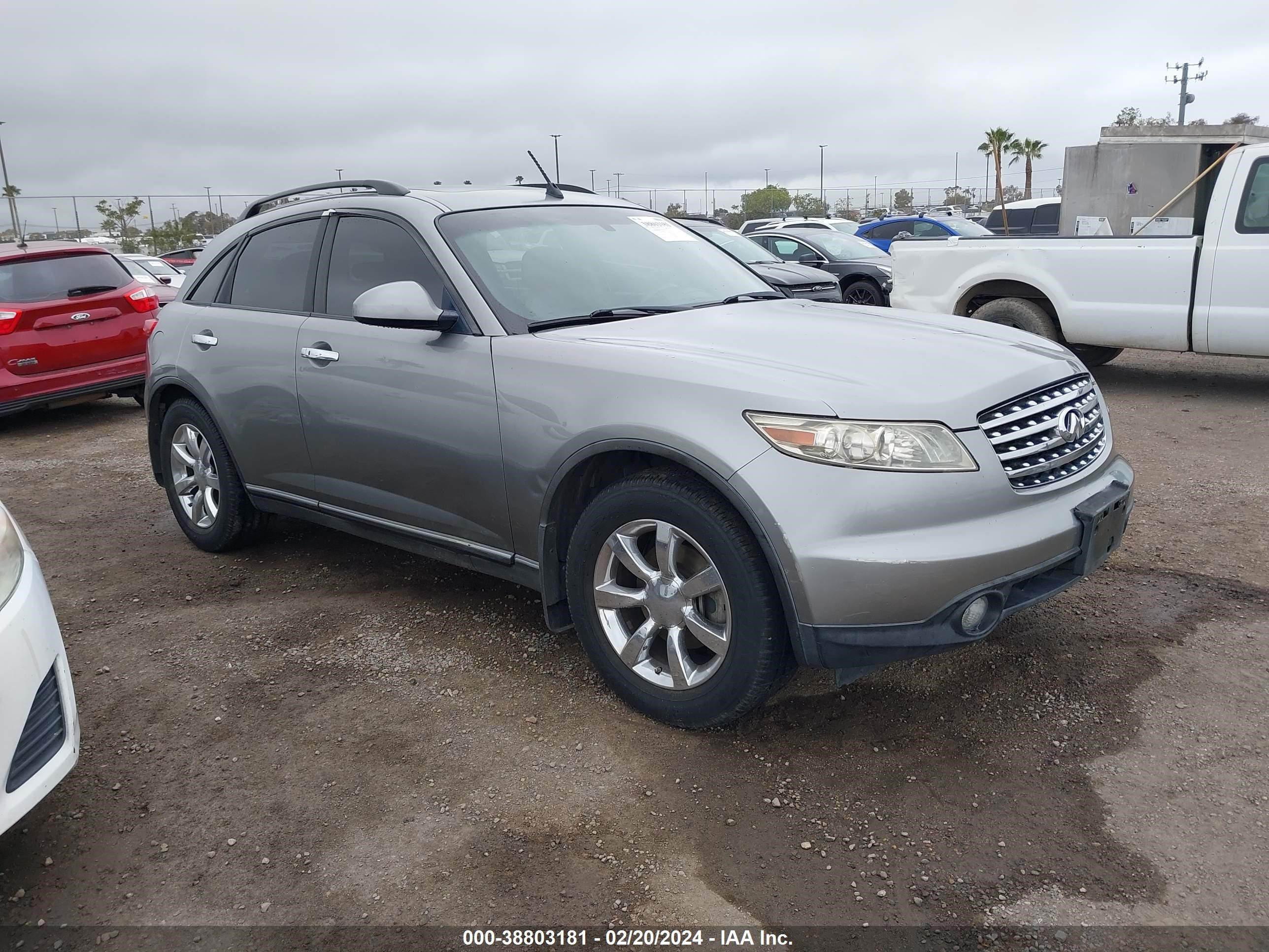 INFINITI FX 2004 jnras08ux4x108256