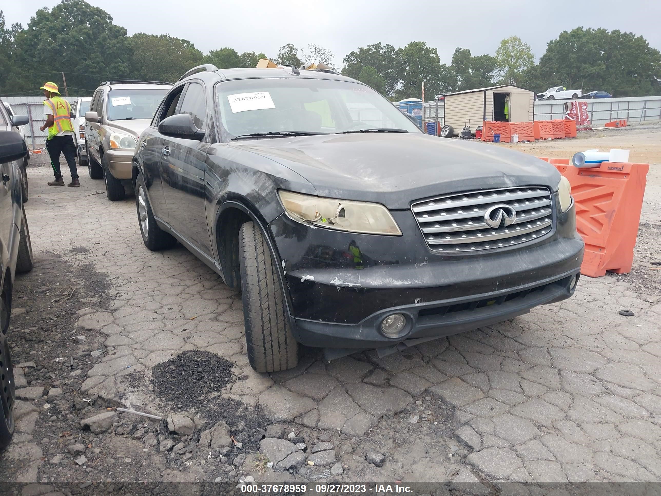 INFINITI FX 2005 jnras08ux5x104421