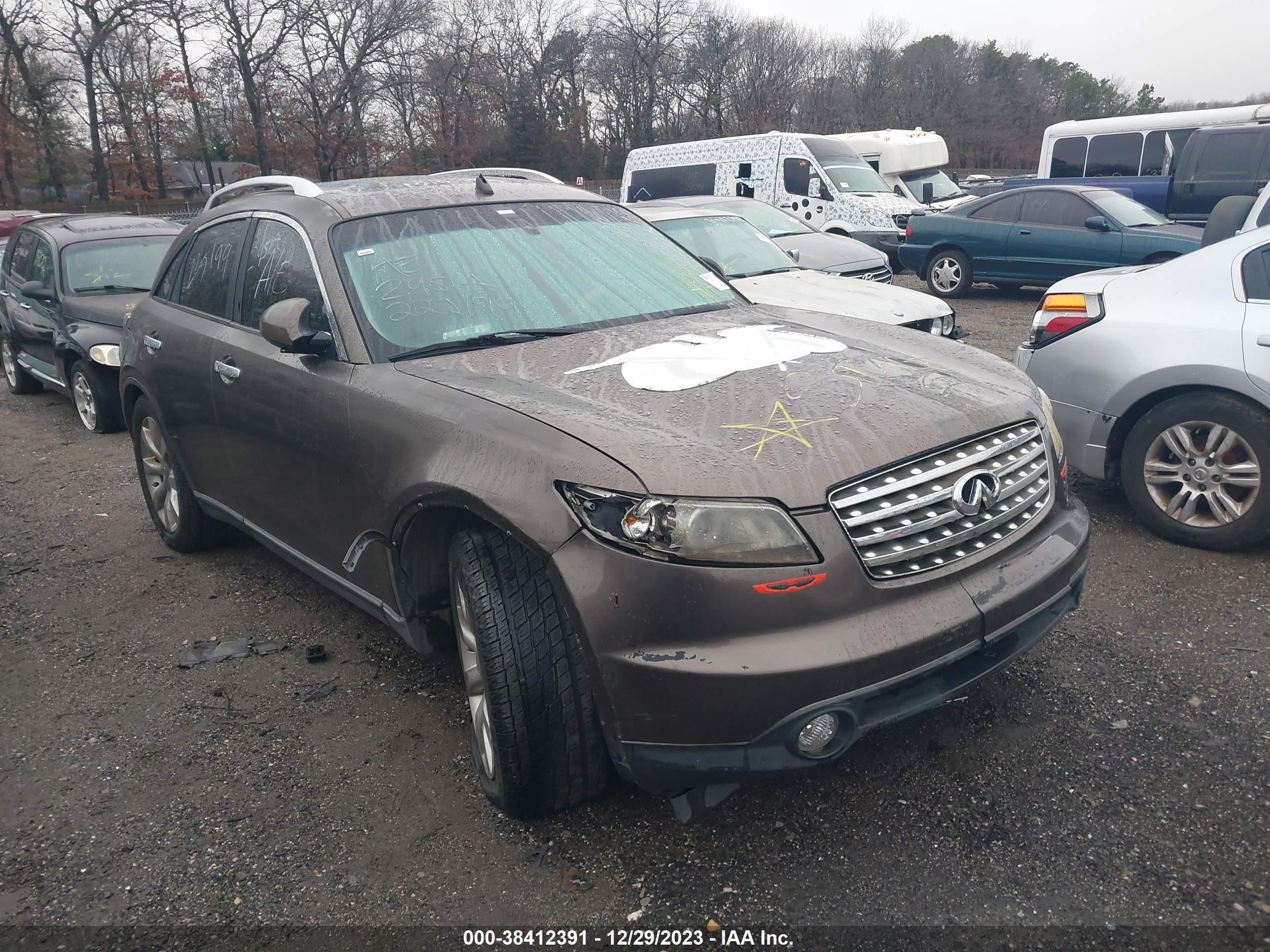 INFINITI FX 2005 jnras08ux5x105603