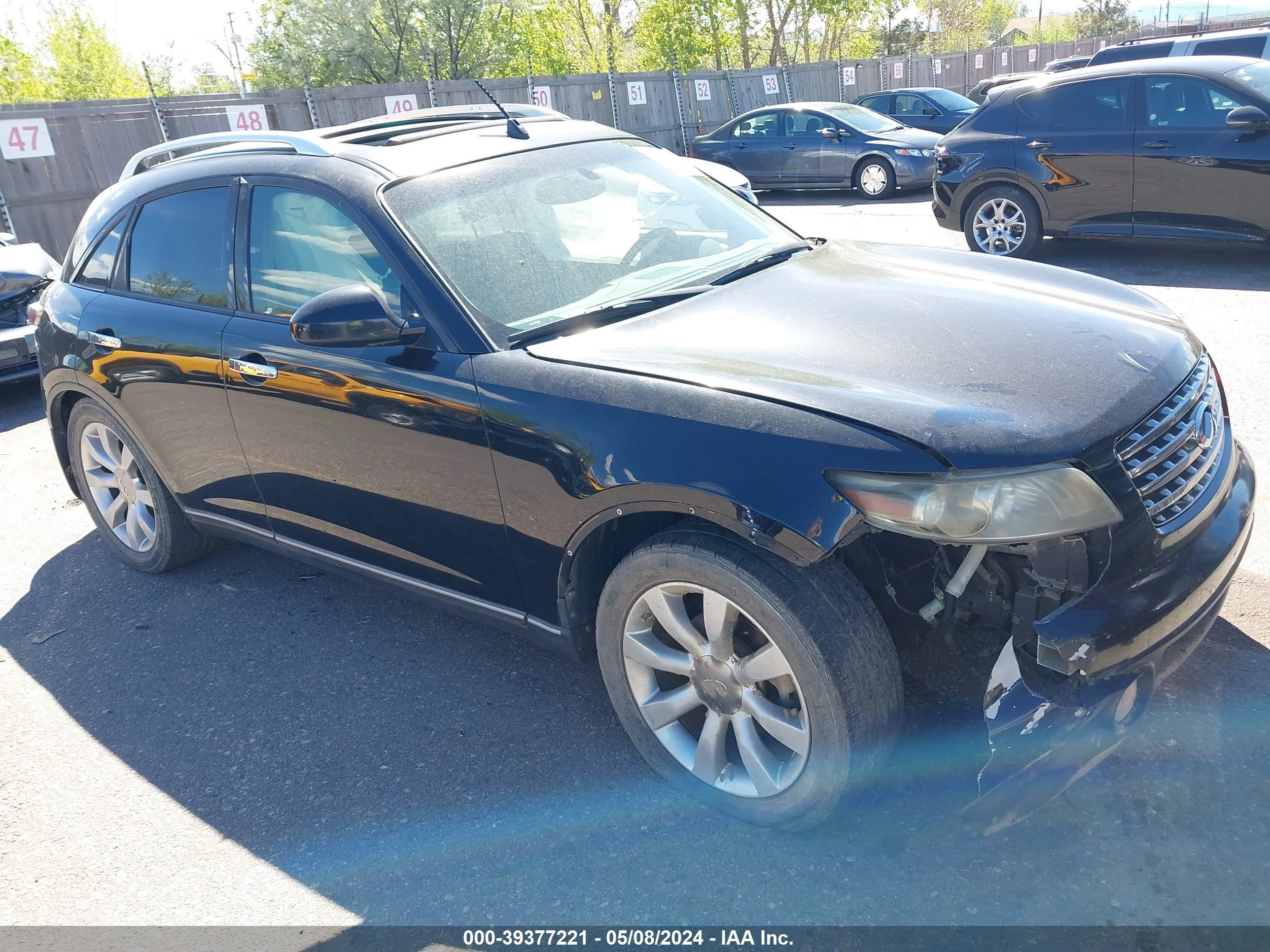 INFINITI FX 2005 jnras08ux5x109960