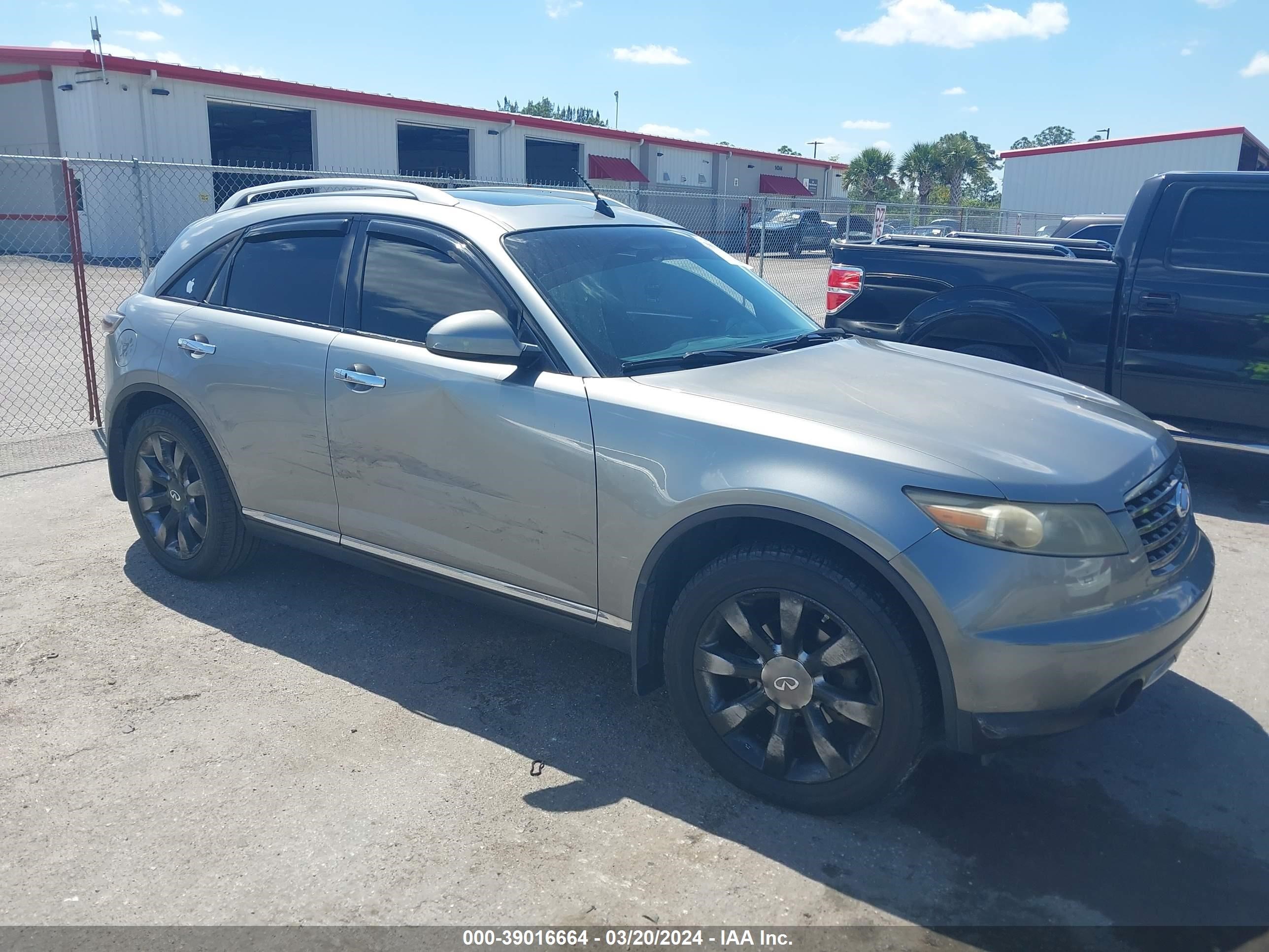 INFINITI FX 2006 jnras08ux6x100029