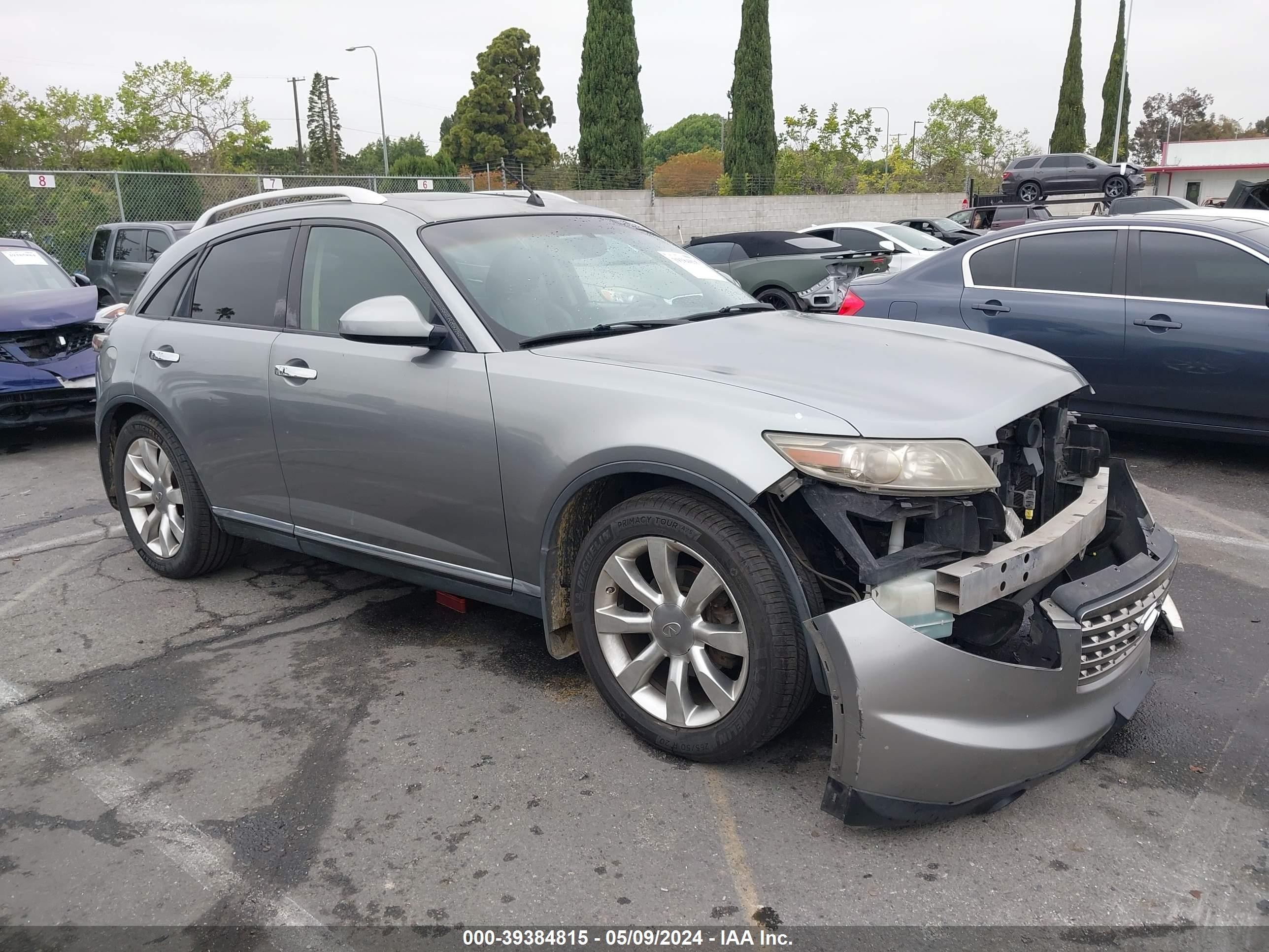 INFINITI FX 2007 jnras08ux7x101733