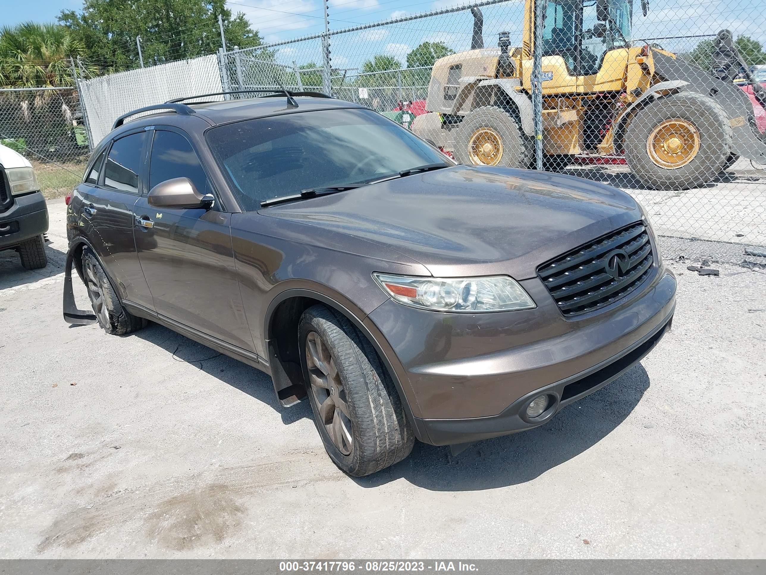 INFINITI FX 2003 jnras08w23x203779