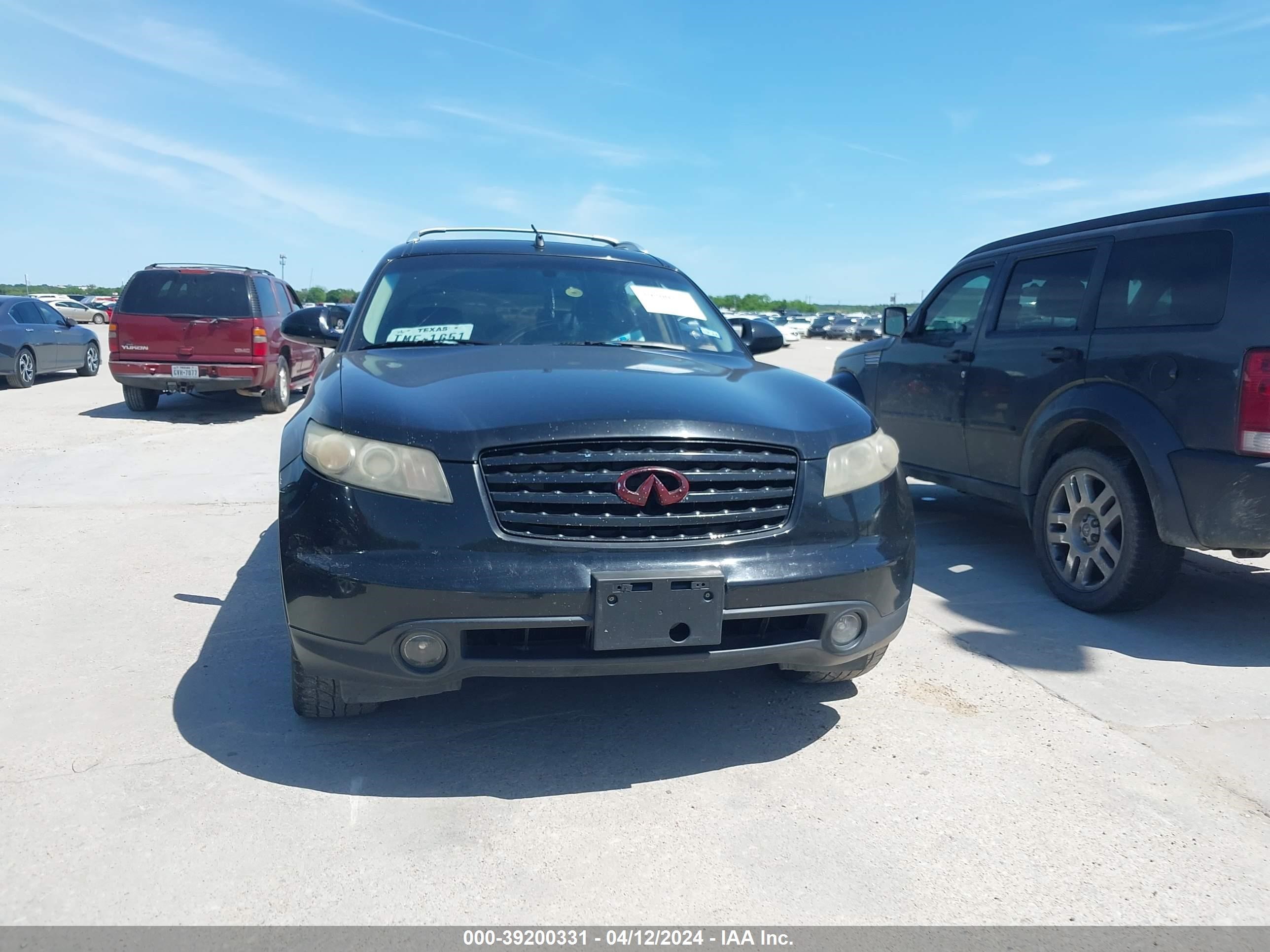 INFINITI FX 2005 jnras08w25x210539