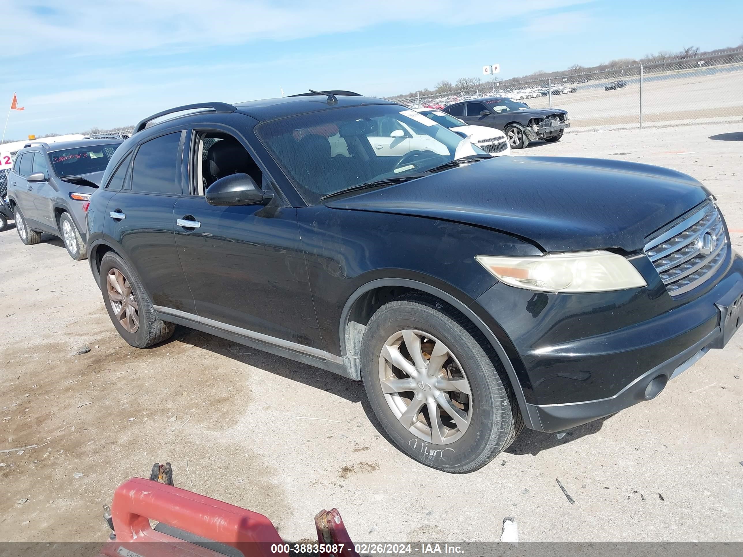 INFINITI FX 2008 jnras08w28x203563