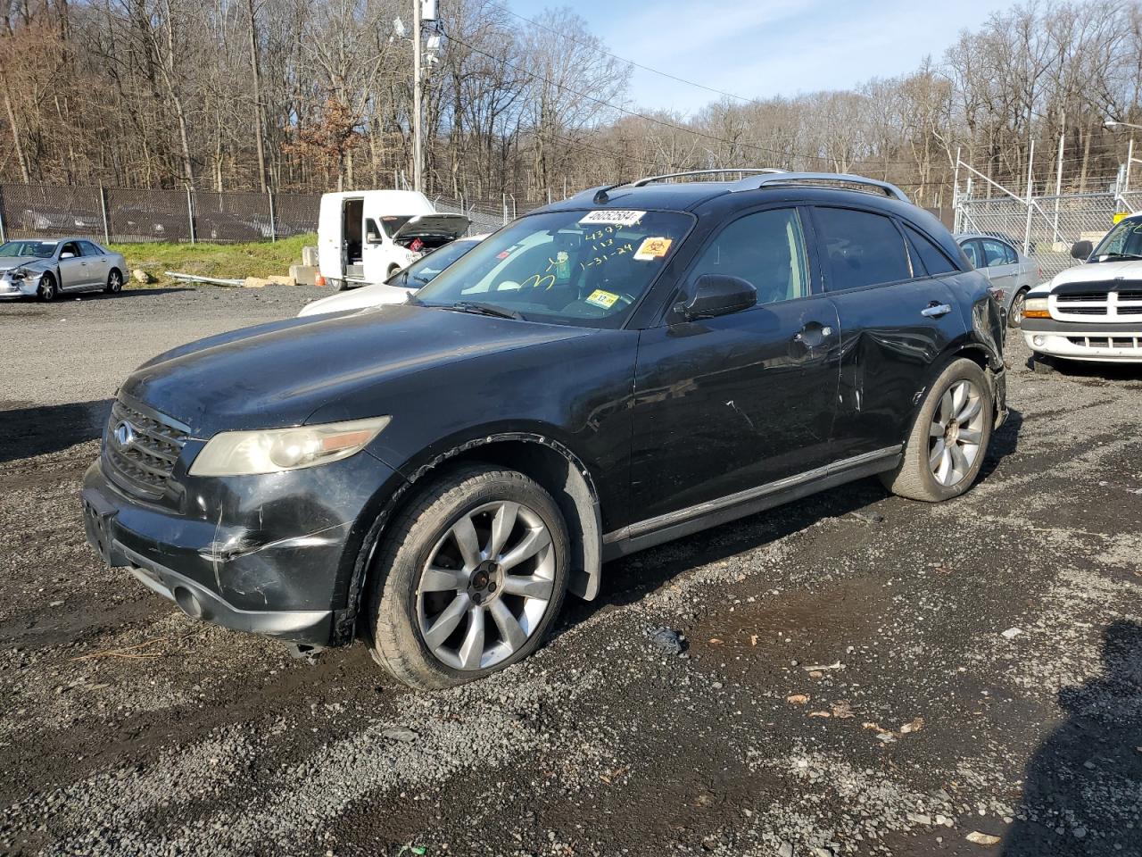 INFINITI FX 2008 jnras08w28x203787