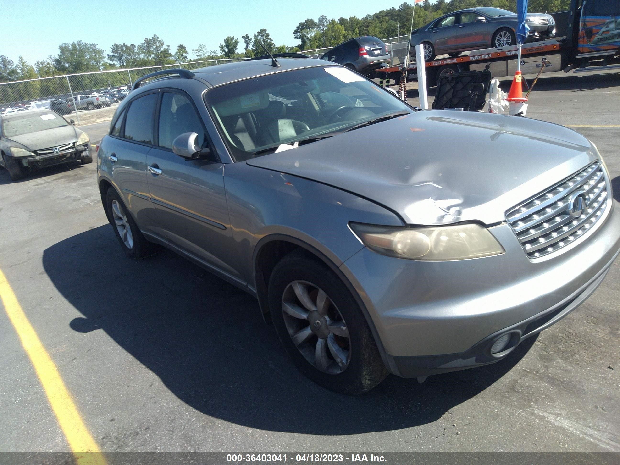 INFINITI FX 2005 jnras08w35x210842