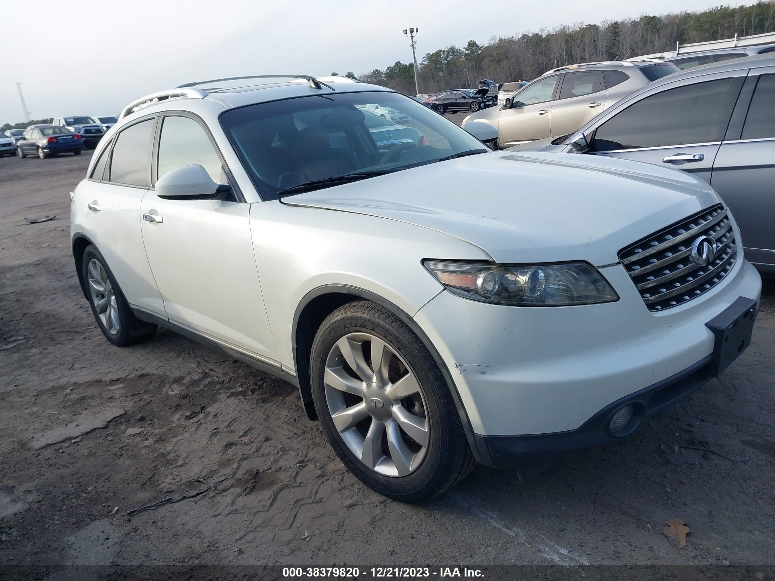 INFINITI FX 2005 jnras08w35x215071