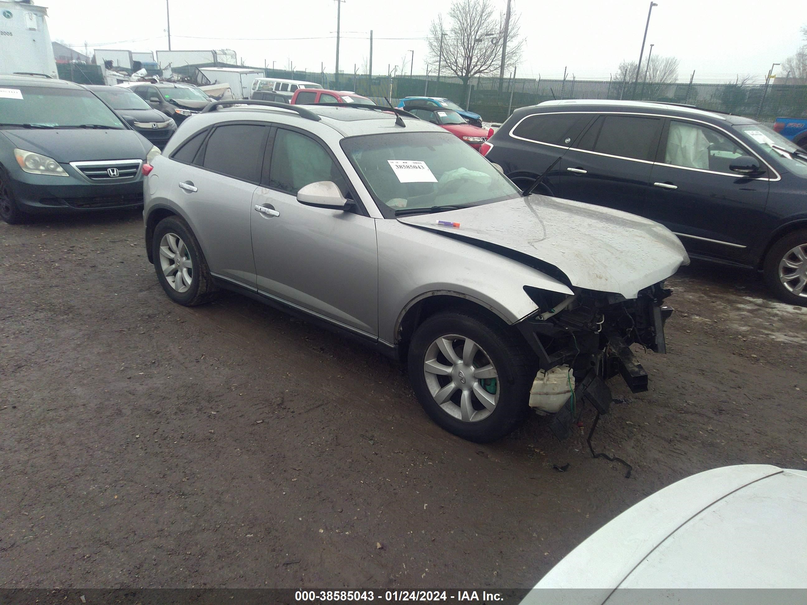 INFINITI FX 2004 jnras08w44x210721