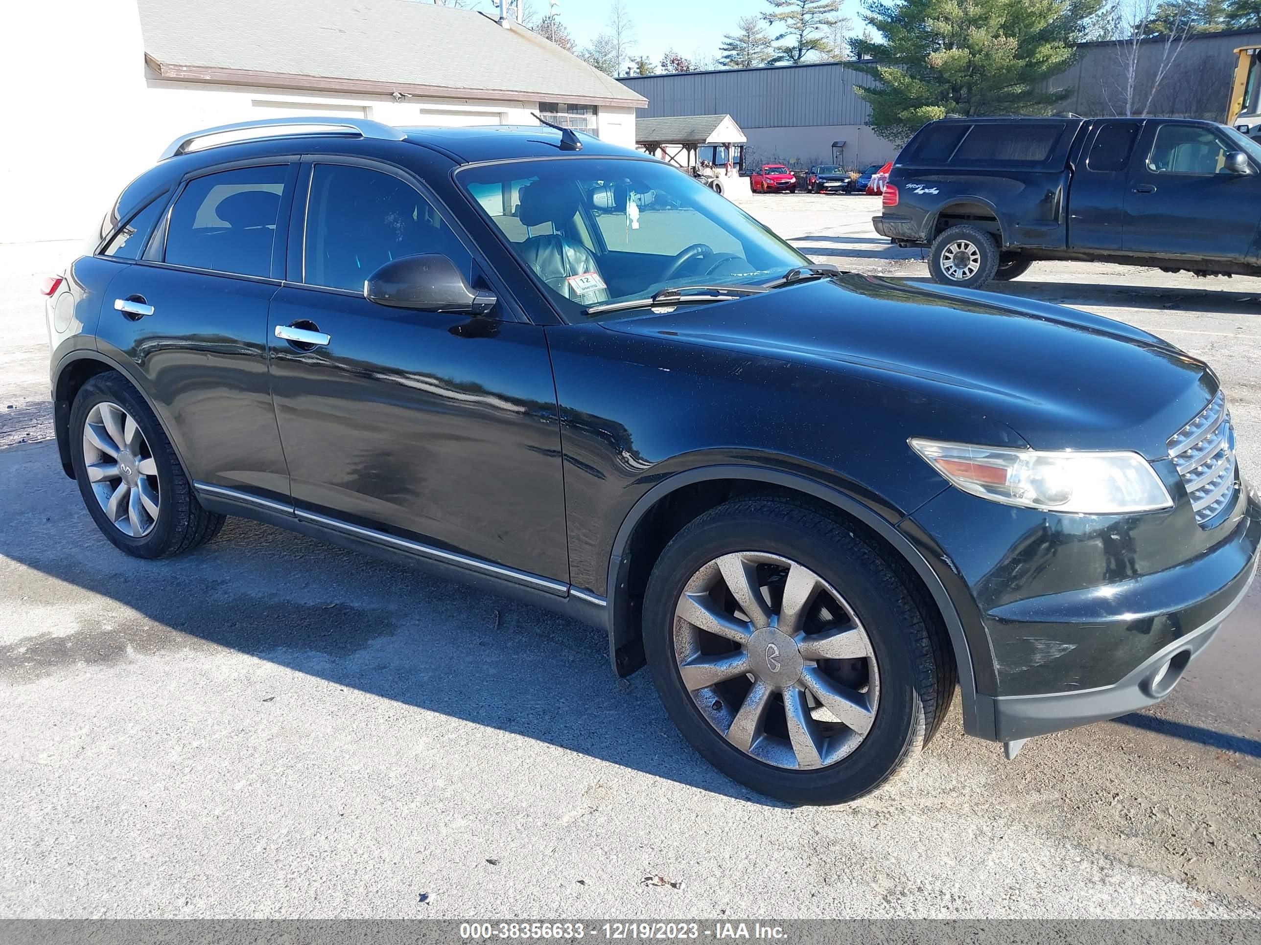 INFINITI FX 2004 jnras08w44x214283