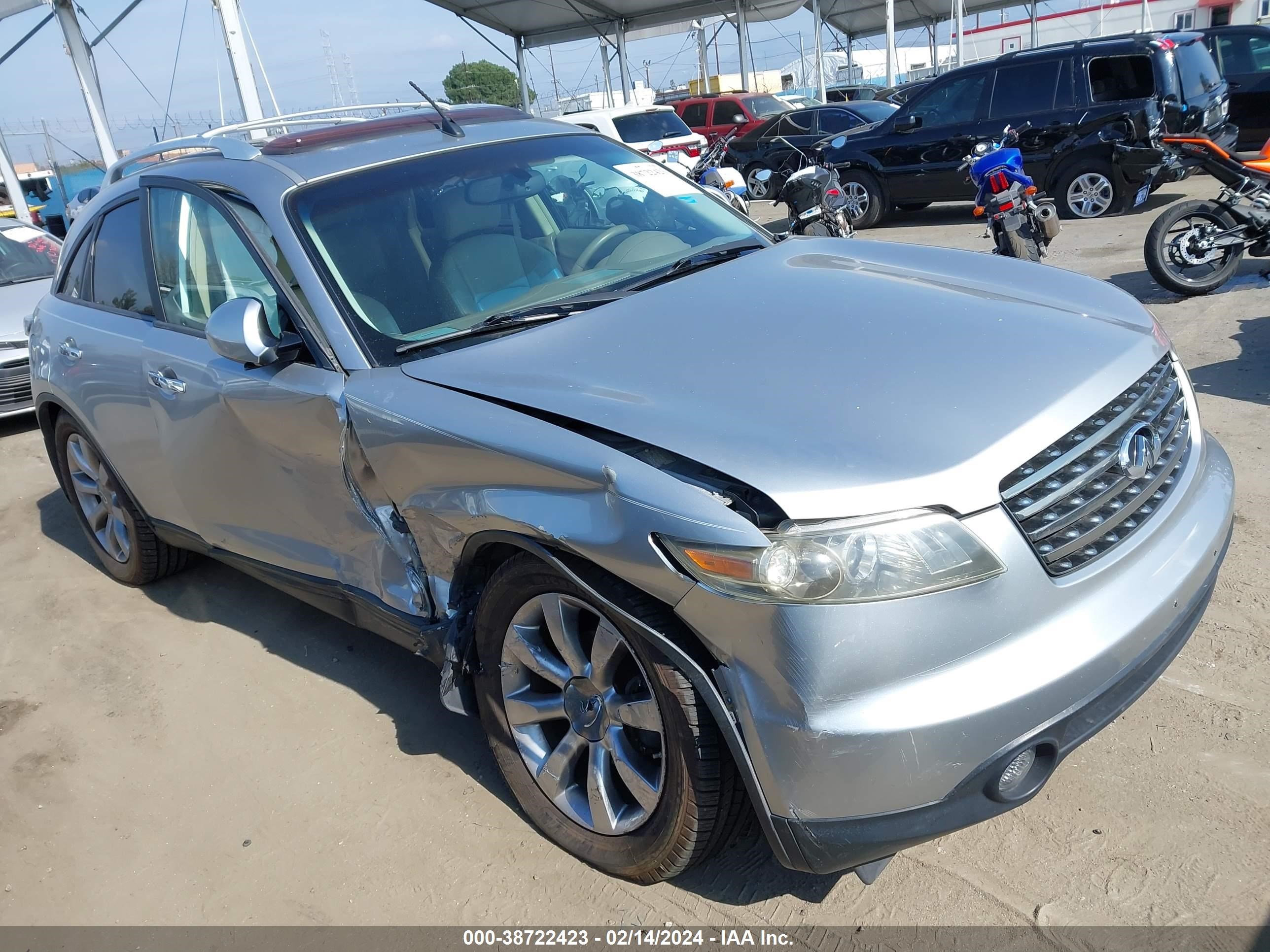 INFINITI FX 2005 jnras08w45x203561