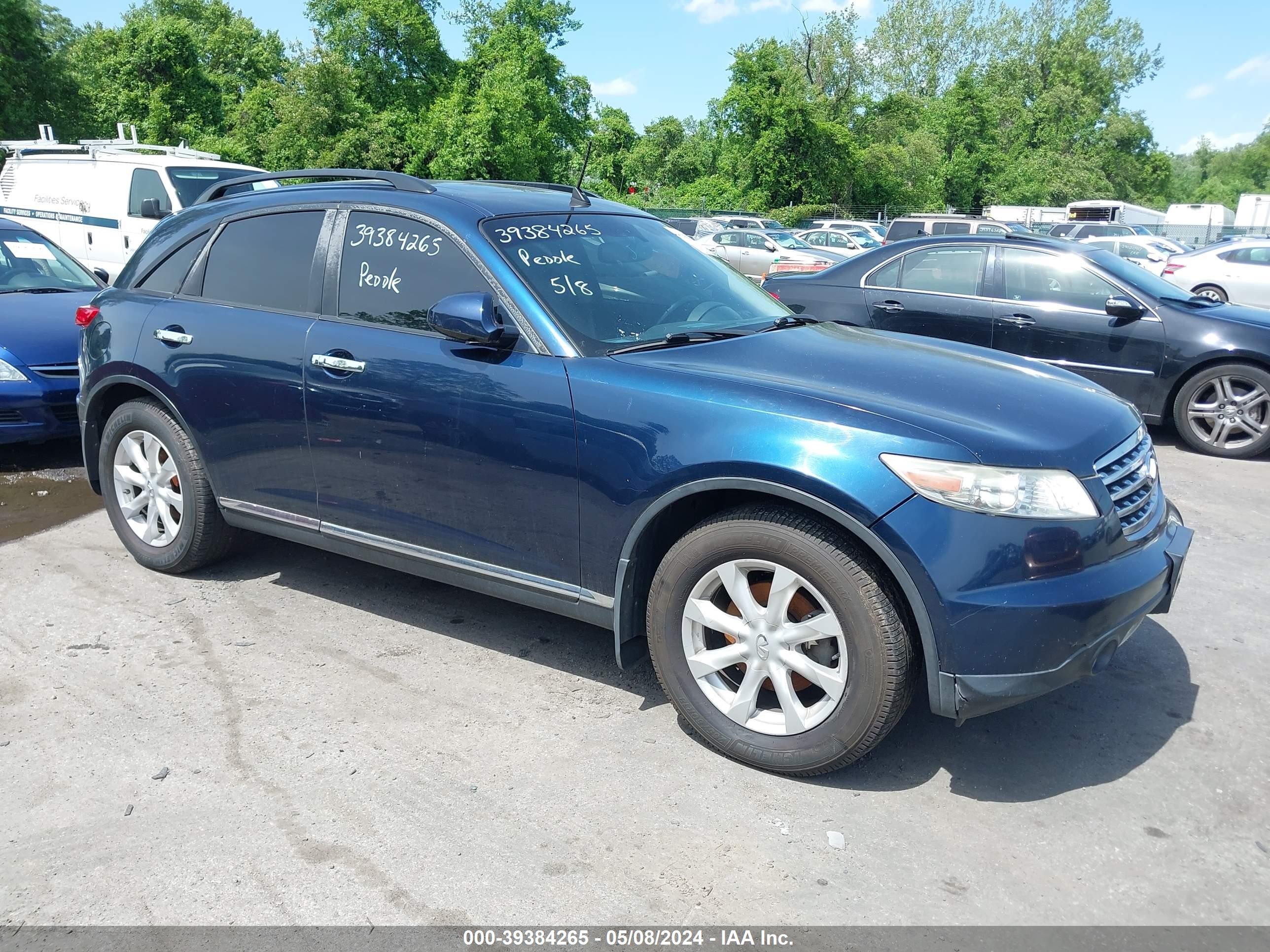 INFINITI FX 2006 jnras08w46x203898