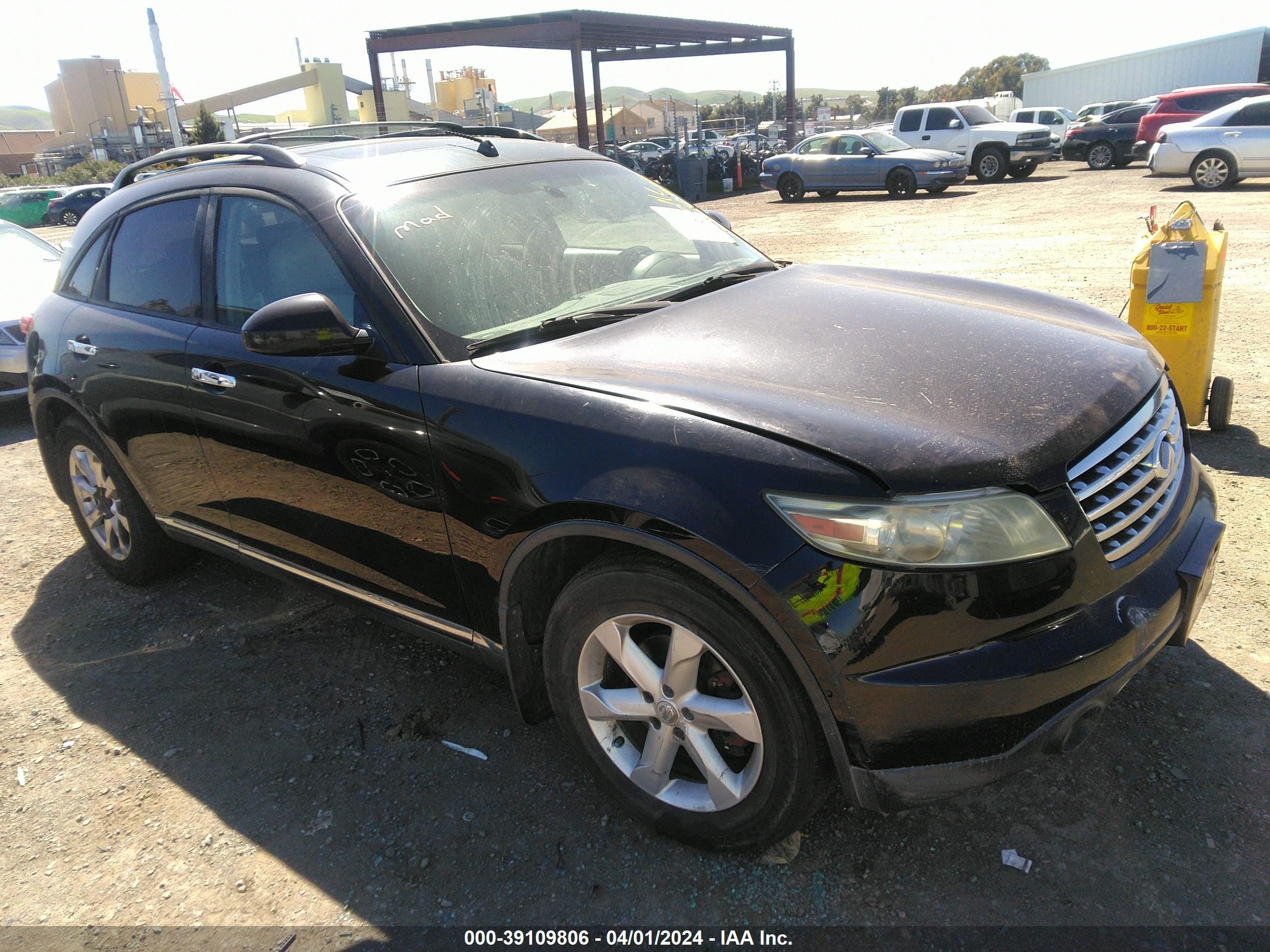 INFINITI FX 2007 jnras08w47x205474