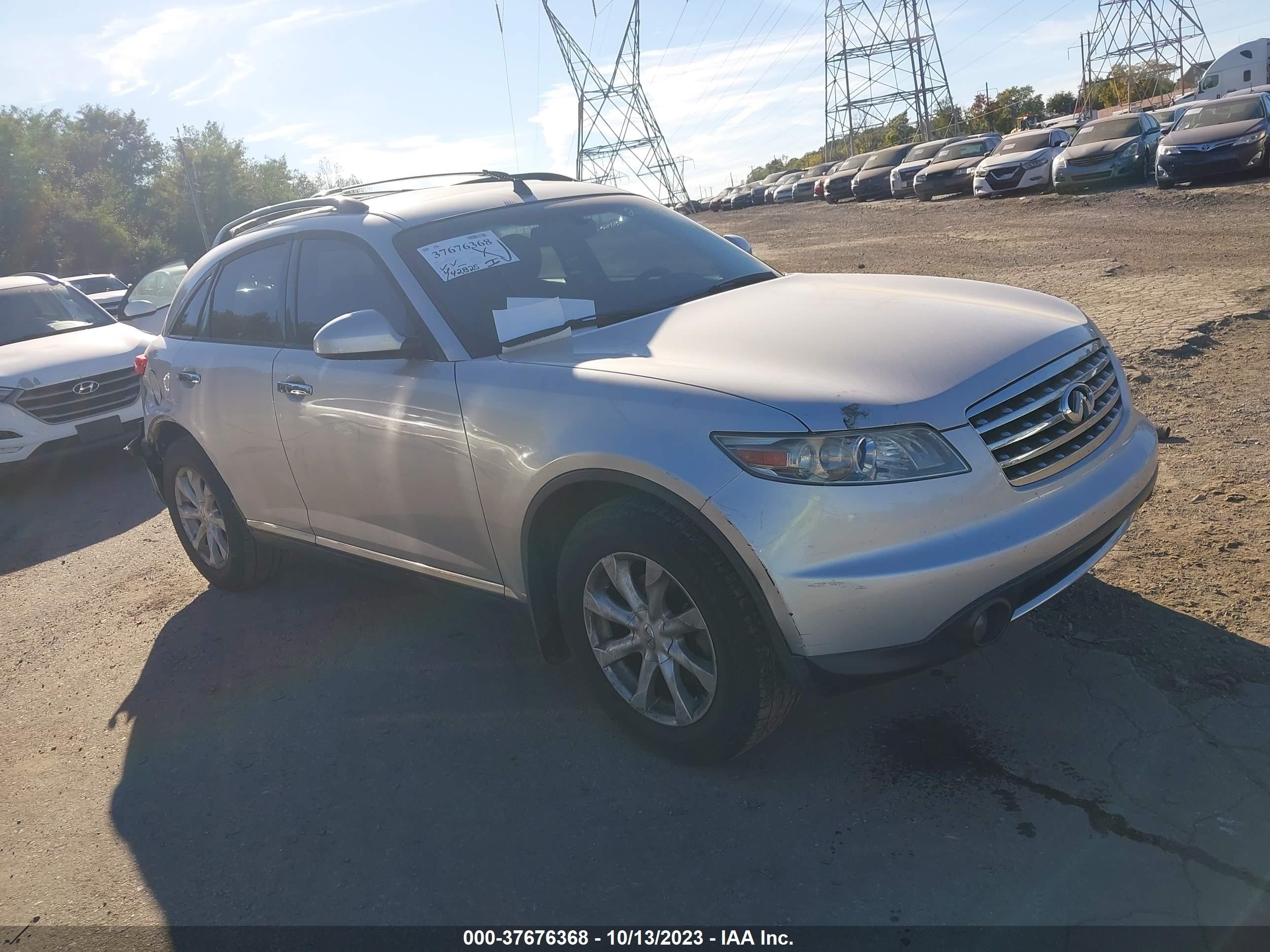 INFINITI FX 2006 jnras08w56x210357