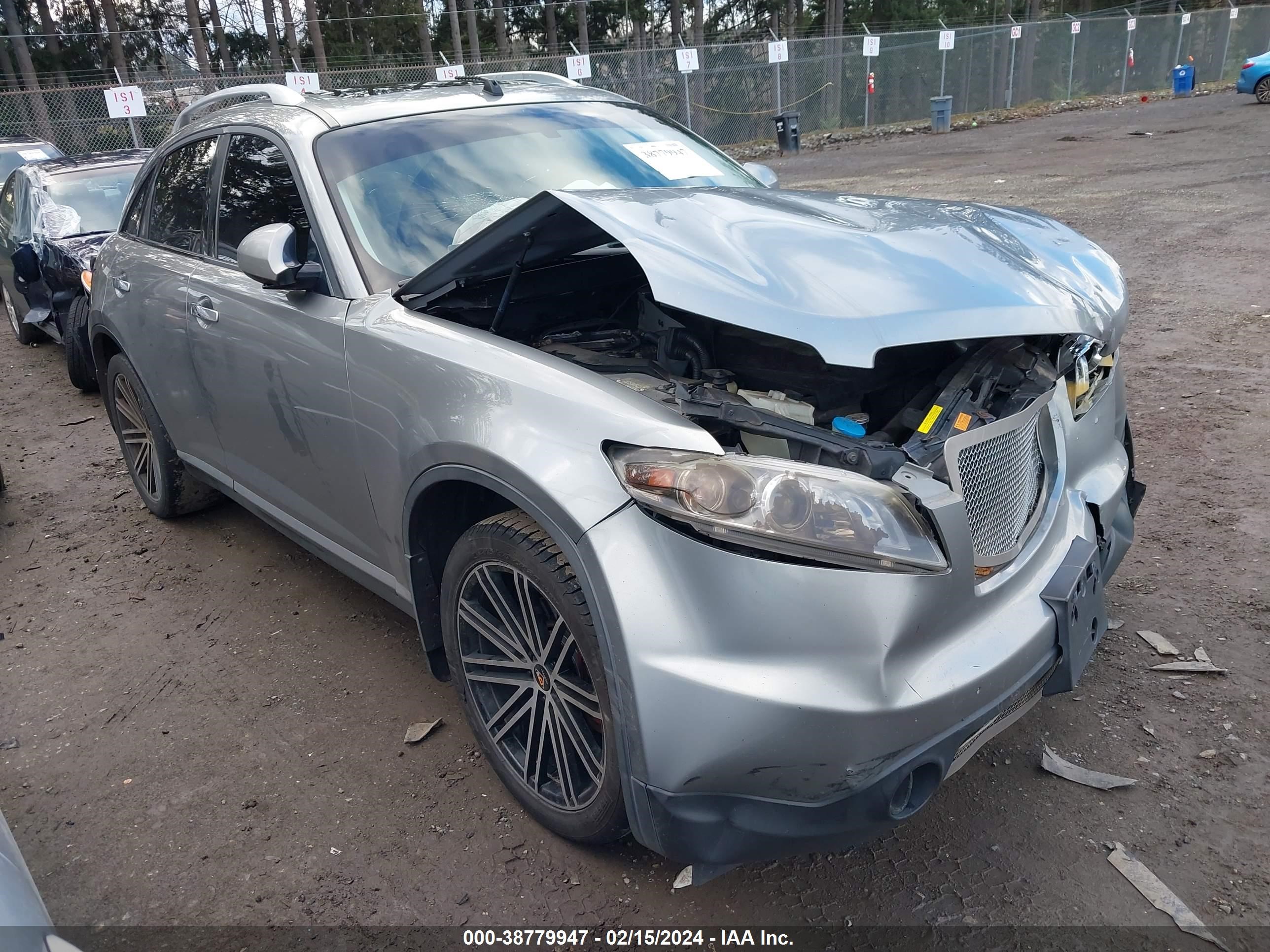 INFINITI FX 2007 jnras08w57x203359