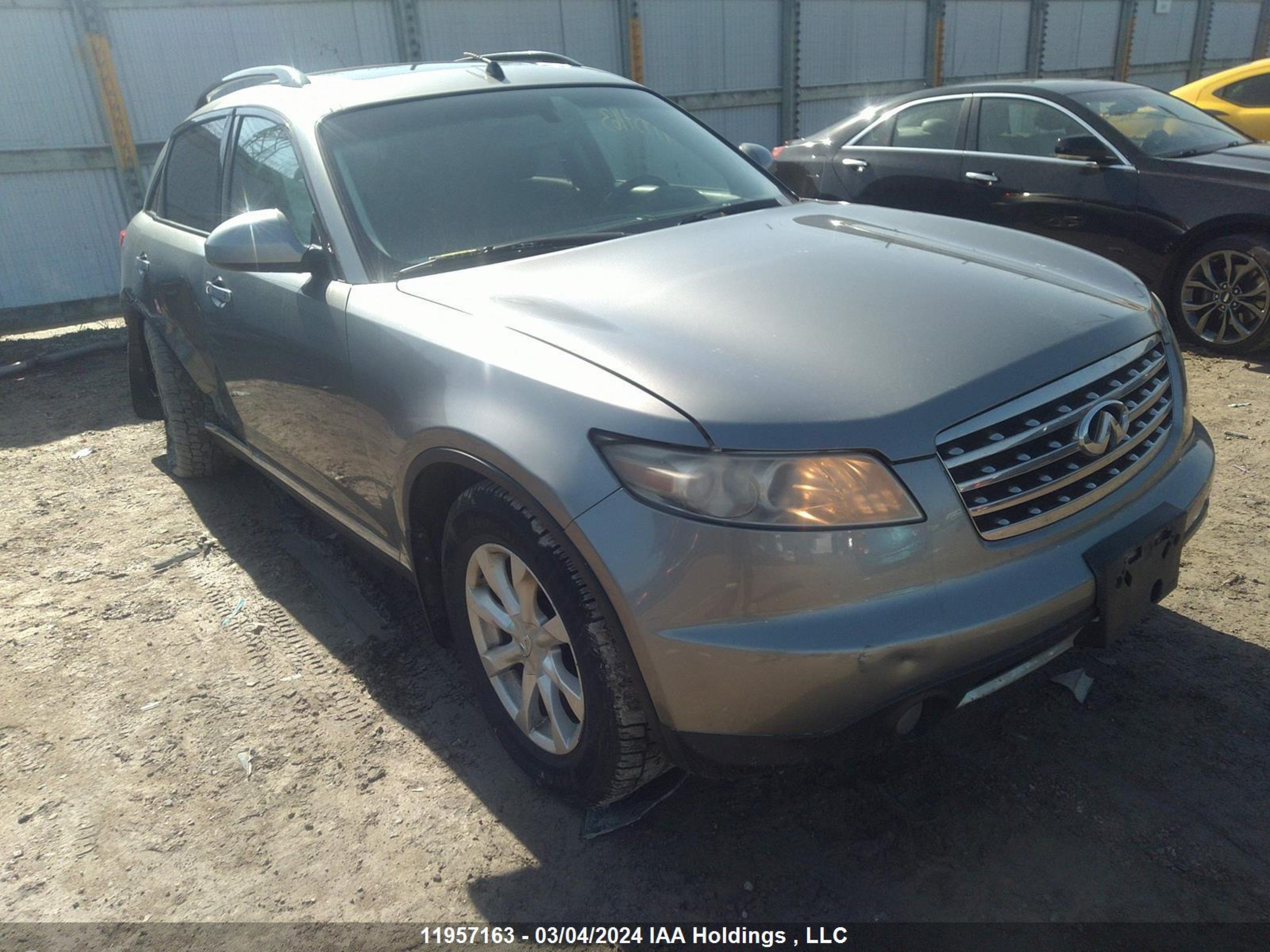 INFINITI FX 2008 jnras08w58x204108