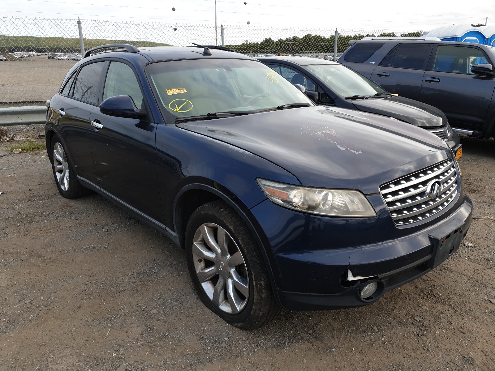 INFINITI FX35 2005 jnras08w65x203643