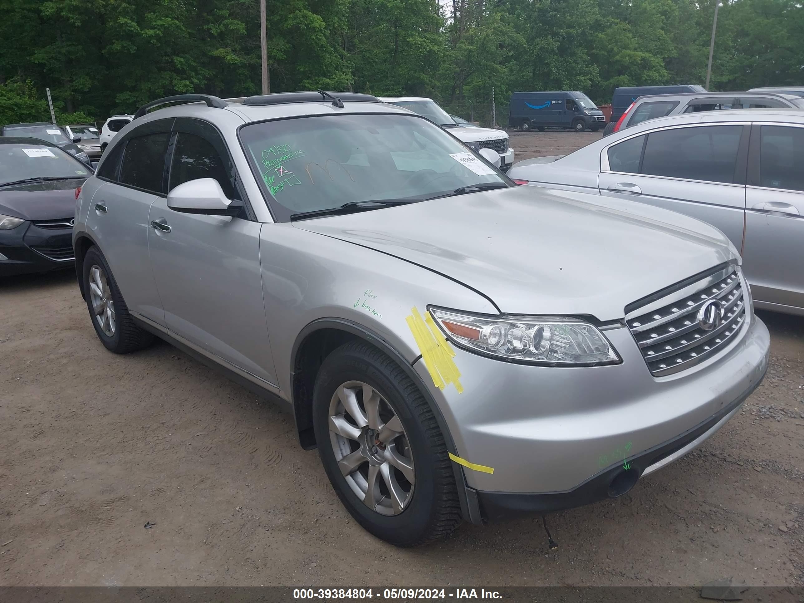 INFINITI FX 2007 jnras08w67x200244