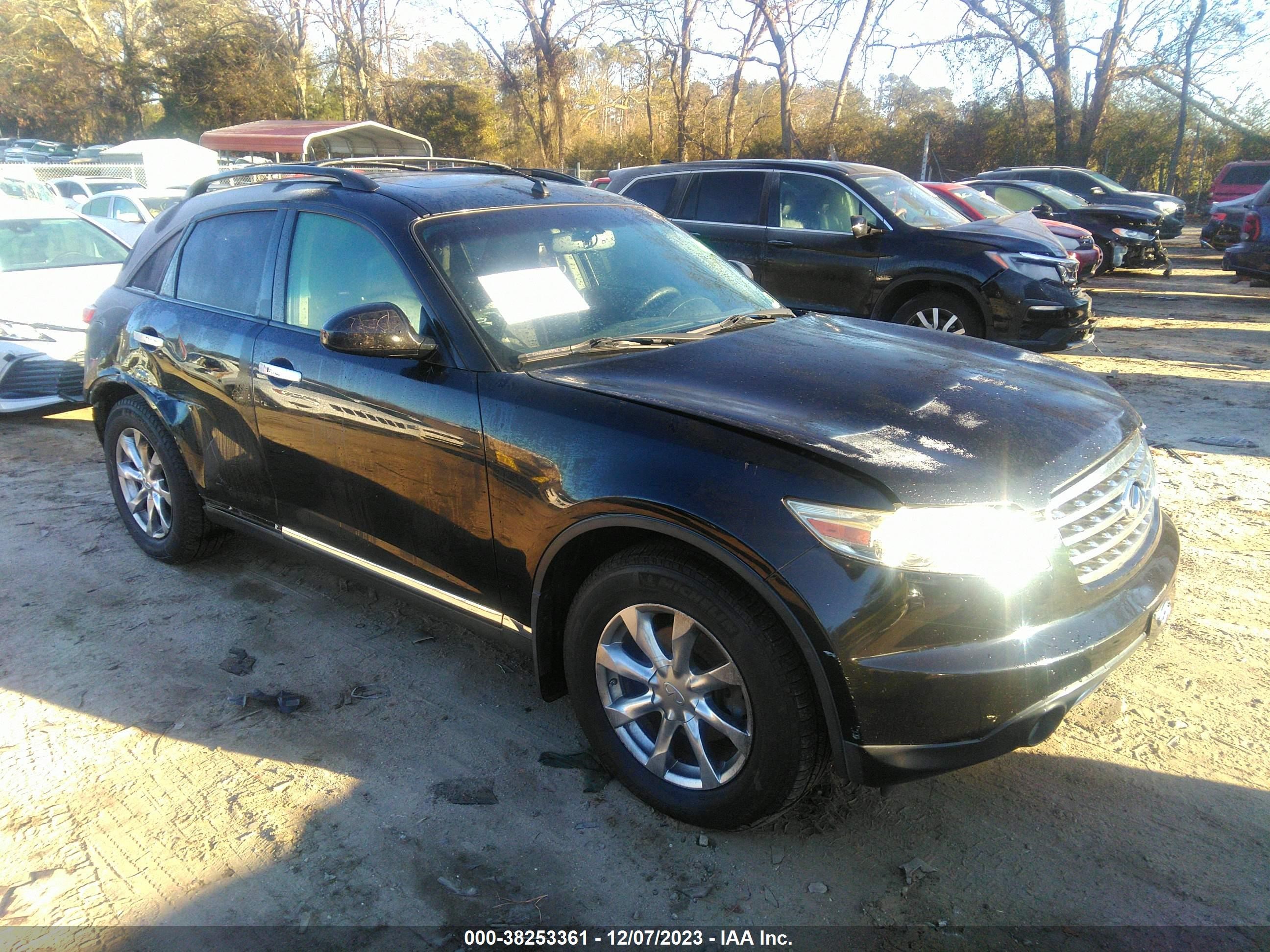 INFINITI FX 2008 jnras08w68x202285