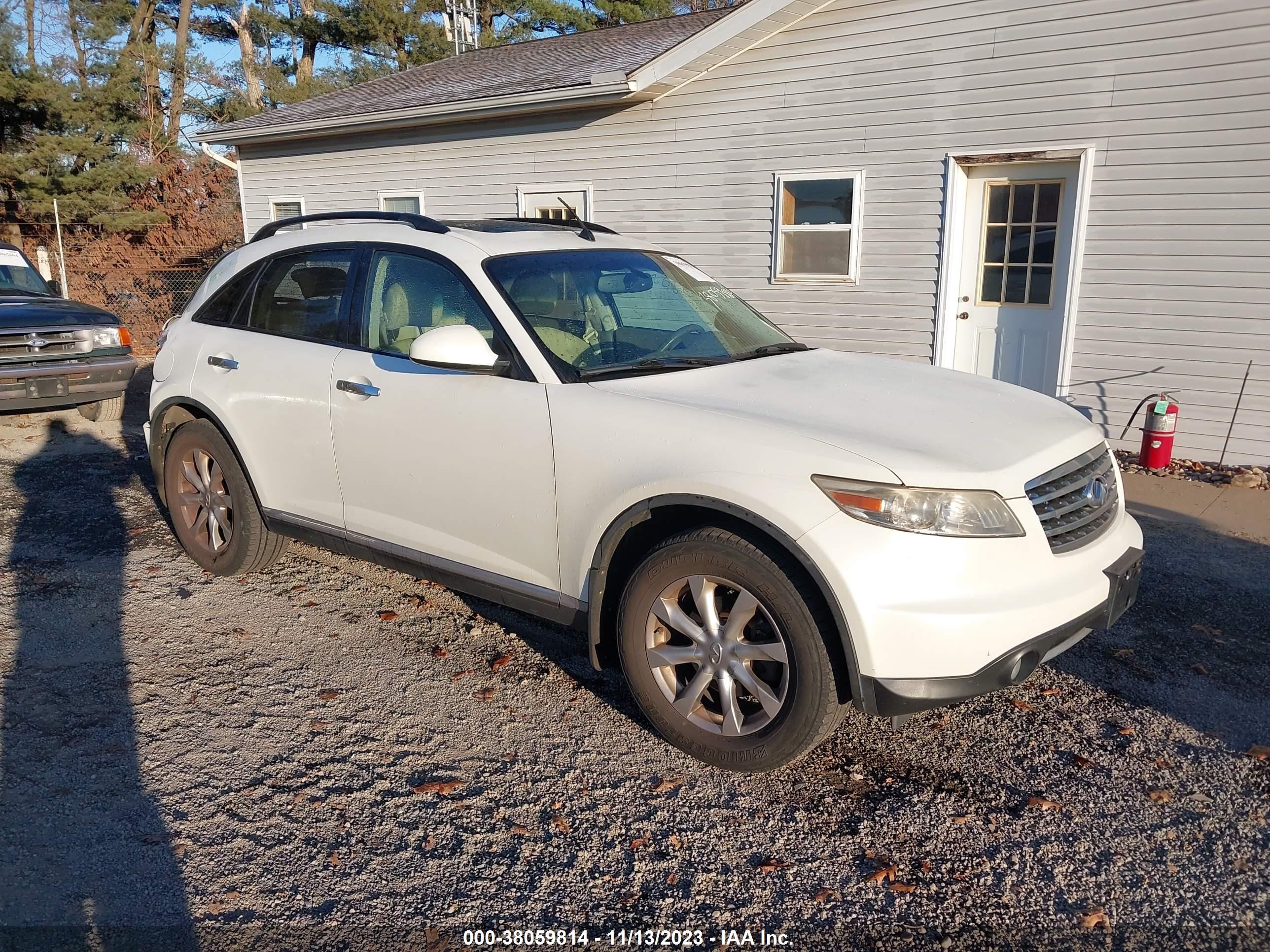 INFINITI FX 2008 jnras08w68x205008