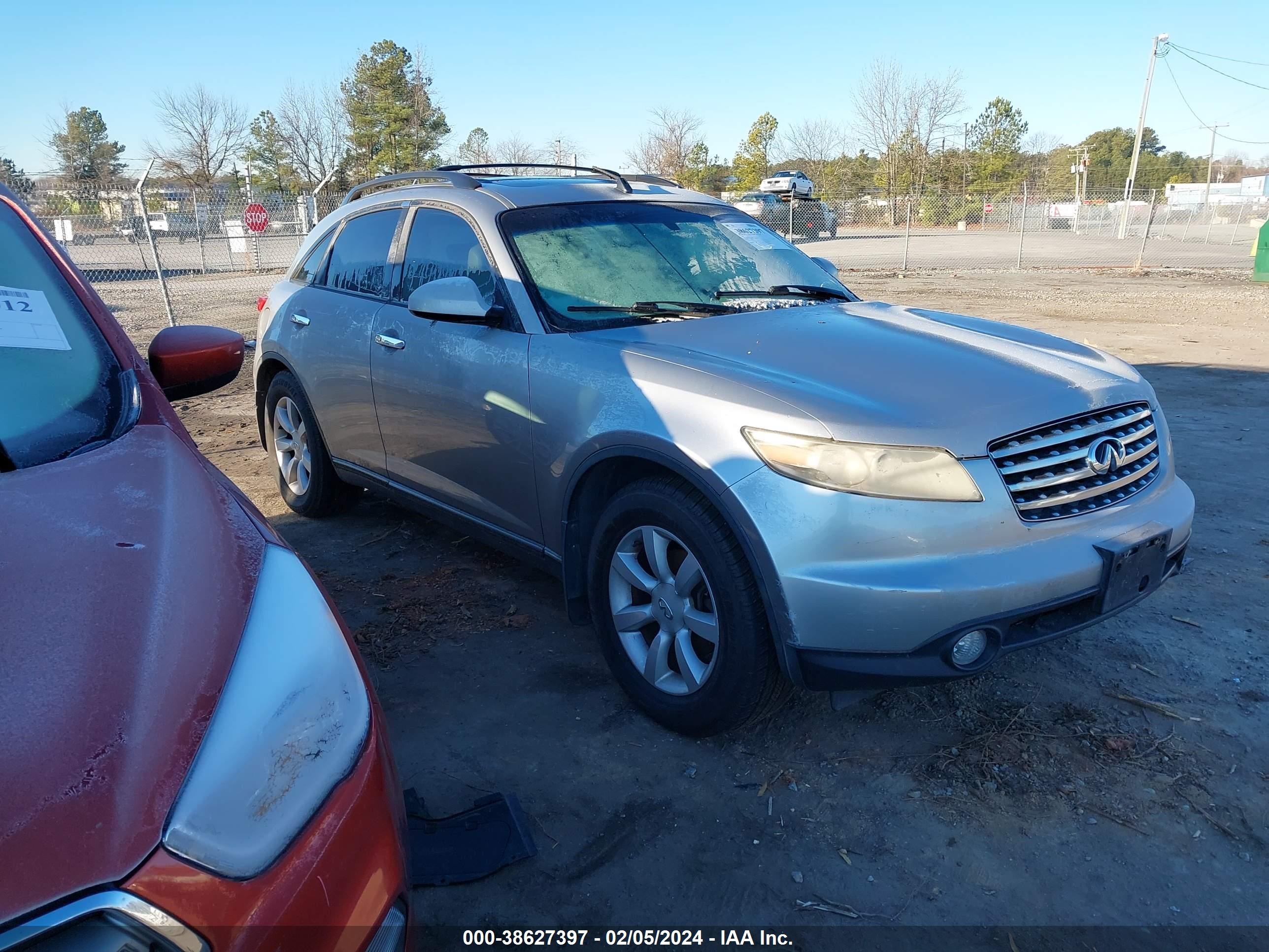 INFINITI FX 2005 jnras08w75x204459