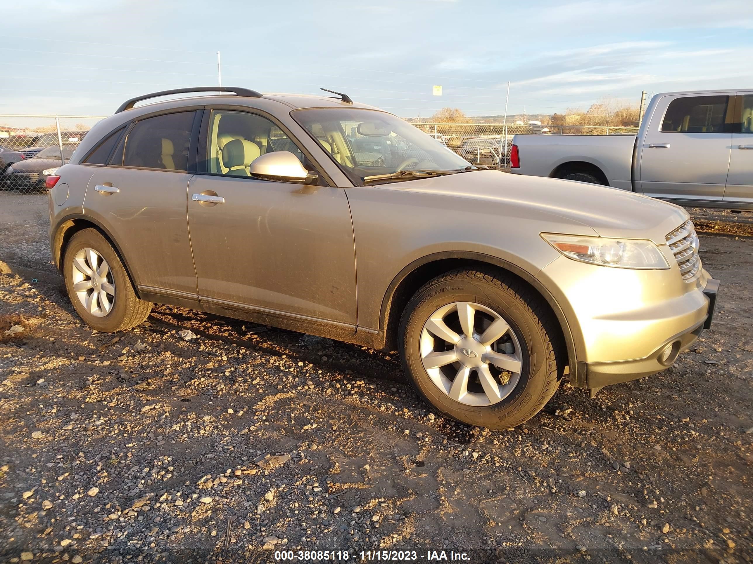 INFINITI FX 2005 jnras08w75x220533