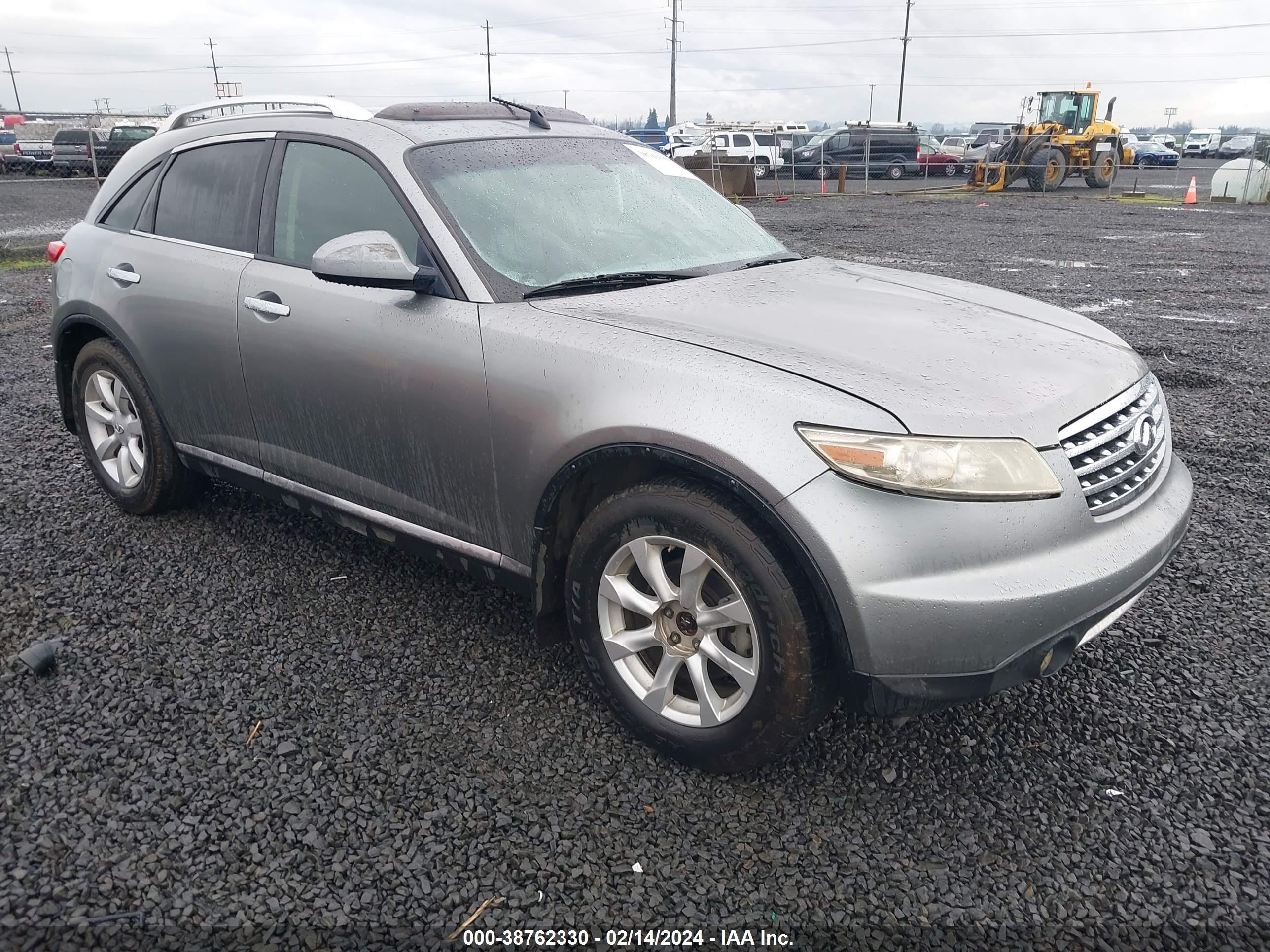 INFINITI FX 2006 jnras08w76x207332