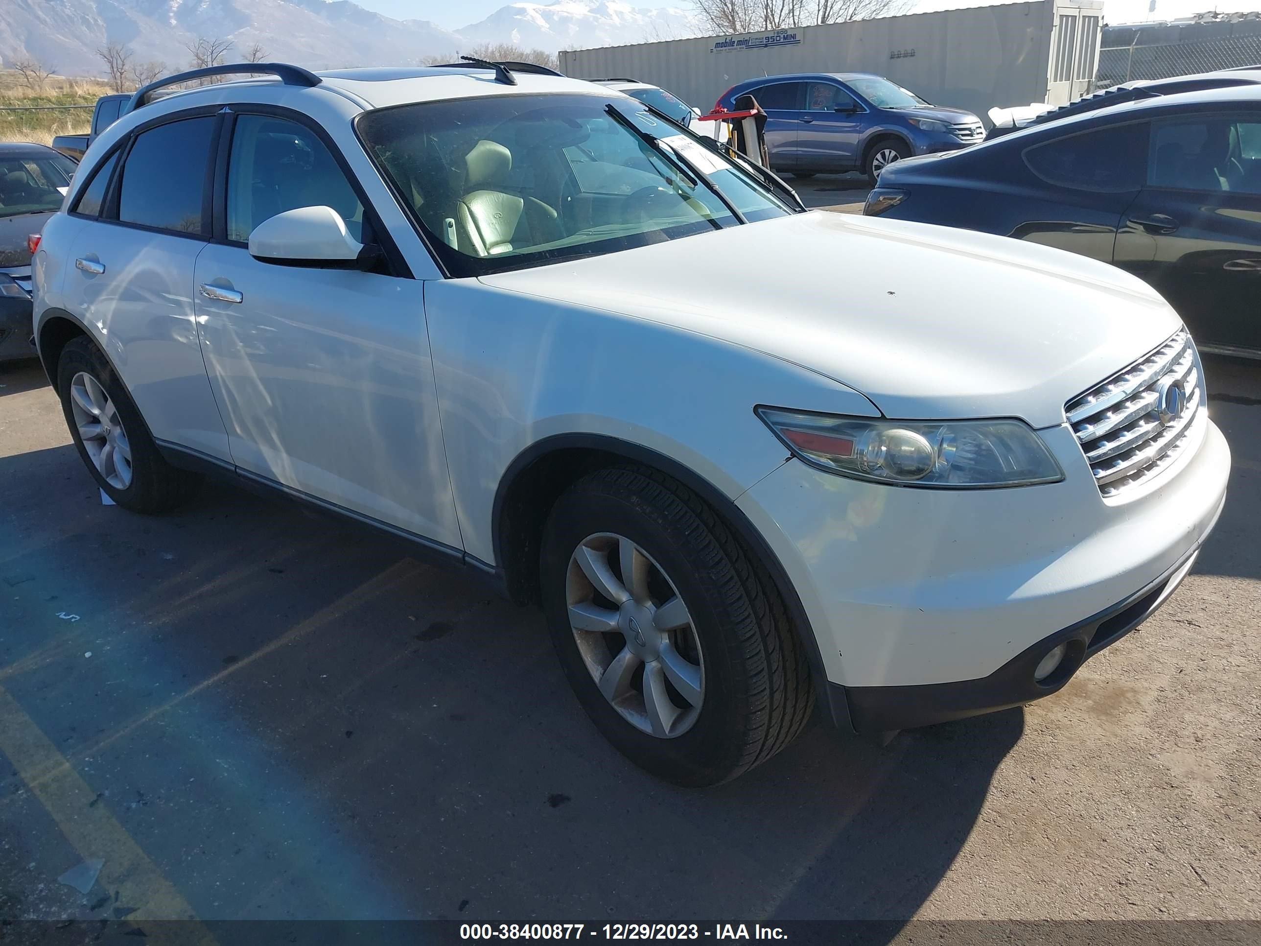 INFINITI FX 2003 jnras08w83x202703