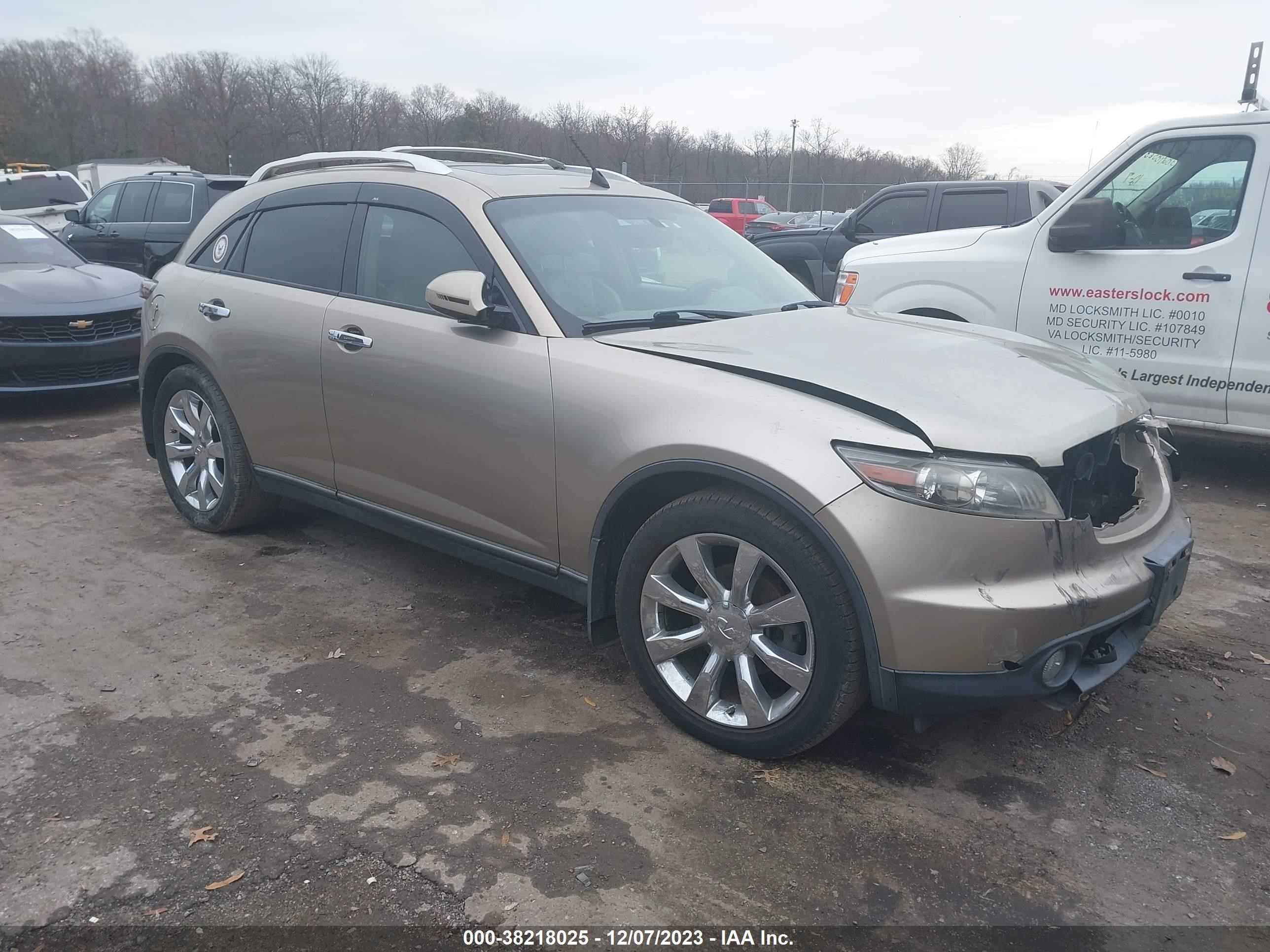 INFINITI FX 2005 jnras08w85x201280