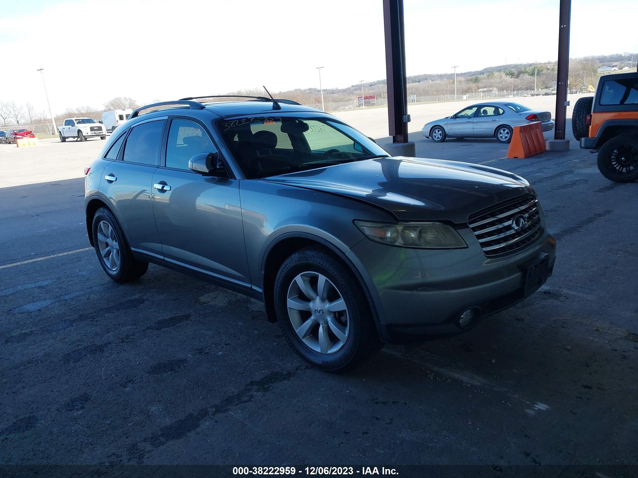 INFINITI FX 2005 jnras08w85x214515