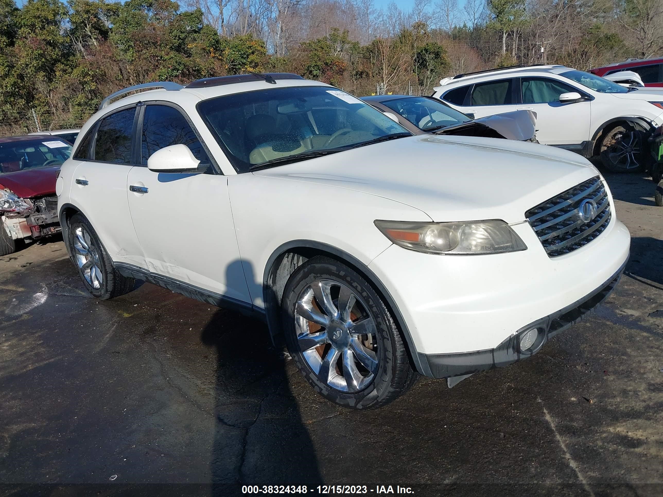 INFINITI FX 2005 jnras08w85x220508