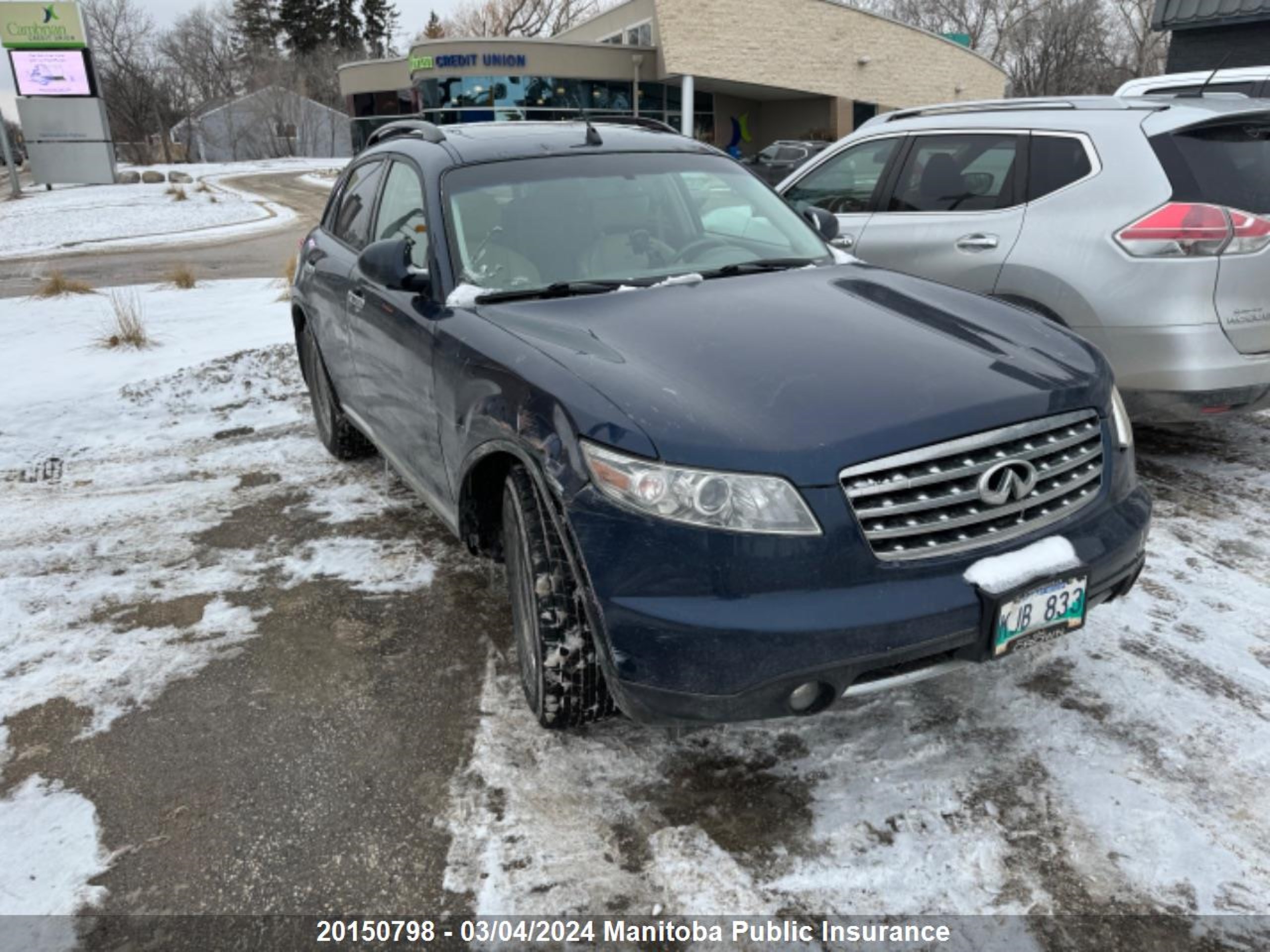 INFINITI FX 2006 jnras08w86x203399