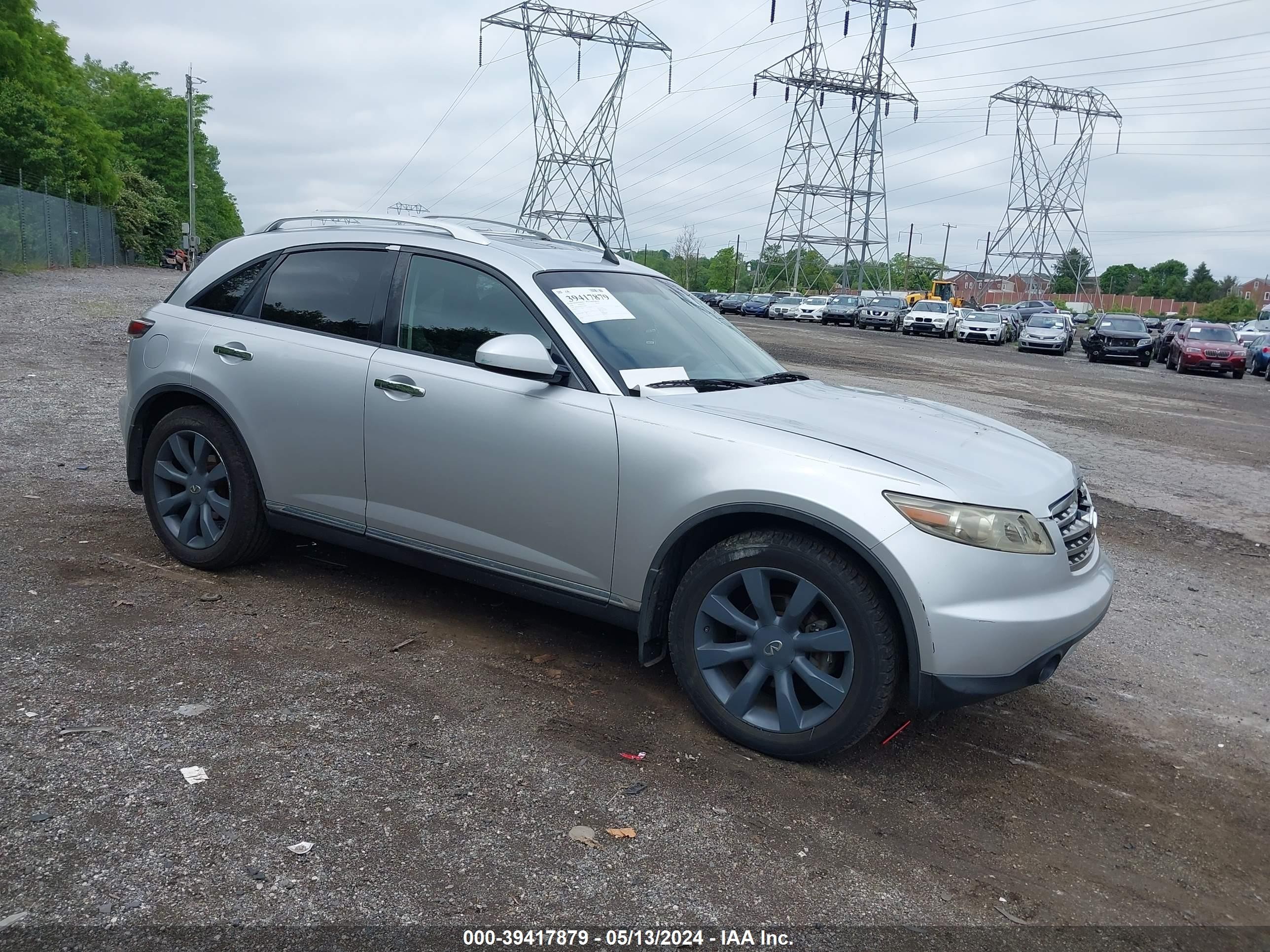 INFINITI FX 2006 jnras08w86x206092