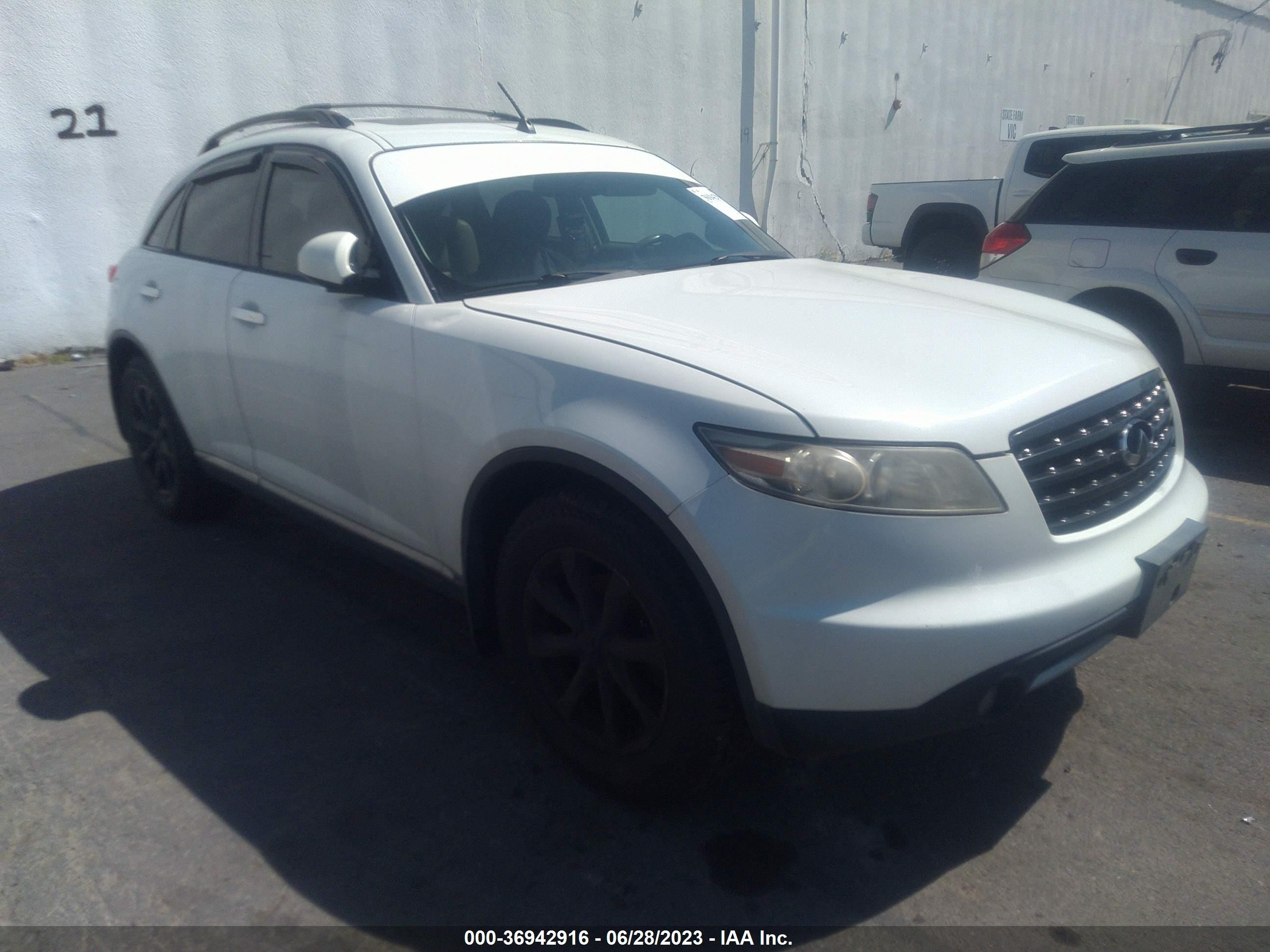 INFINITI FX 2007 jnras08w87x200262