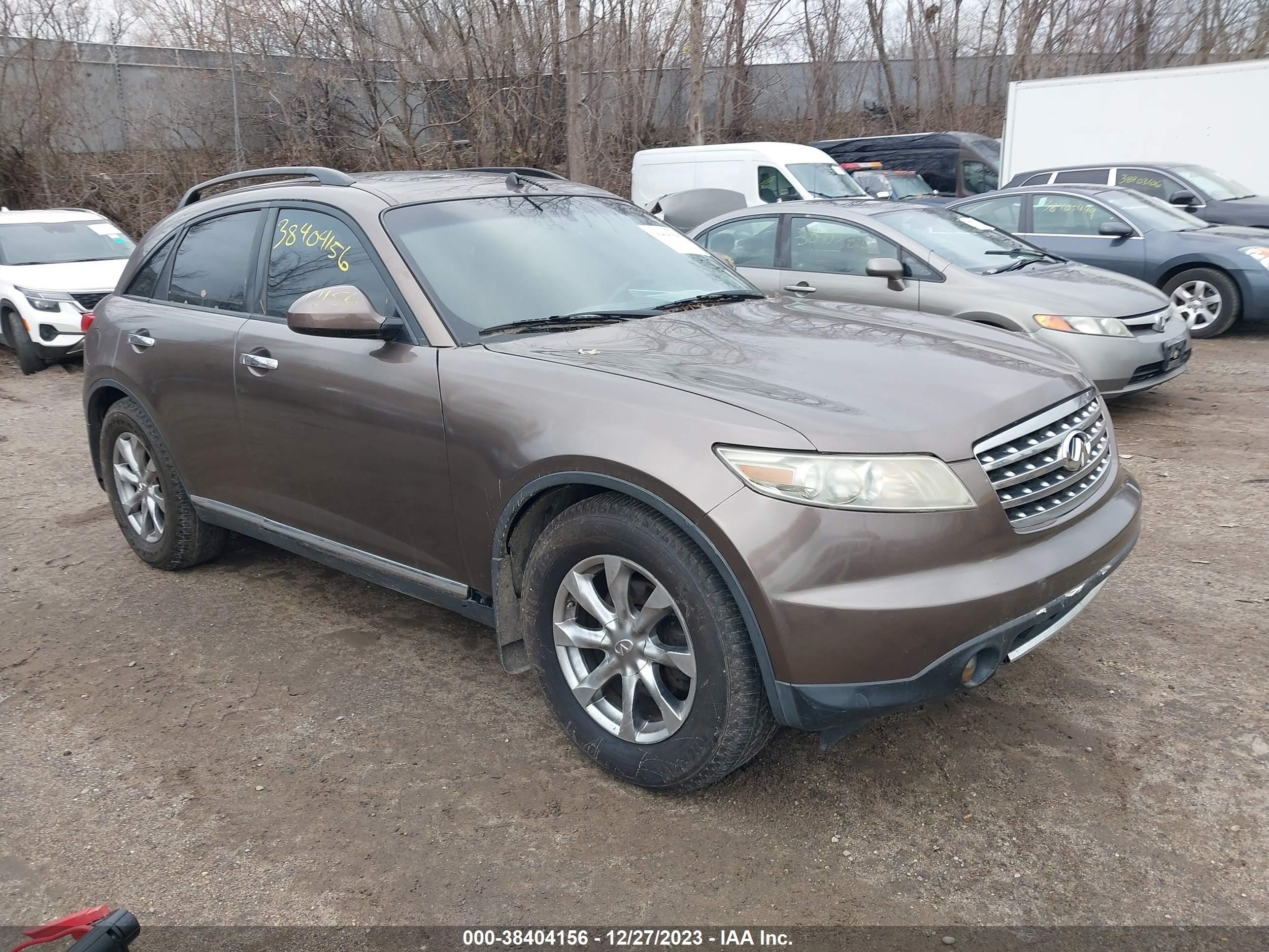 INFINITI FX 2007 jnras08w87x202111