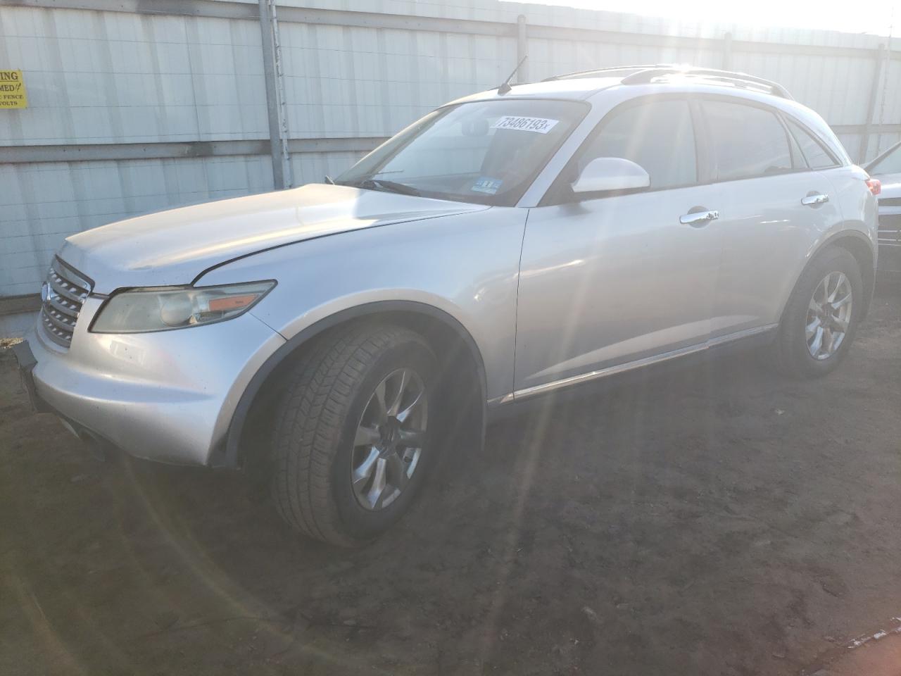 INFINITI FX 2007 jnras08w87x205445