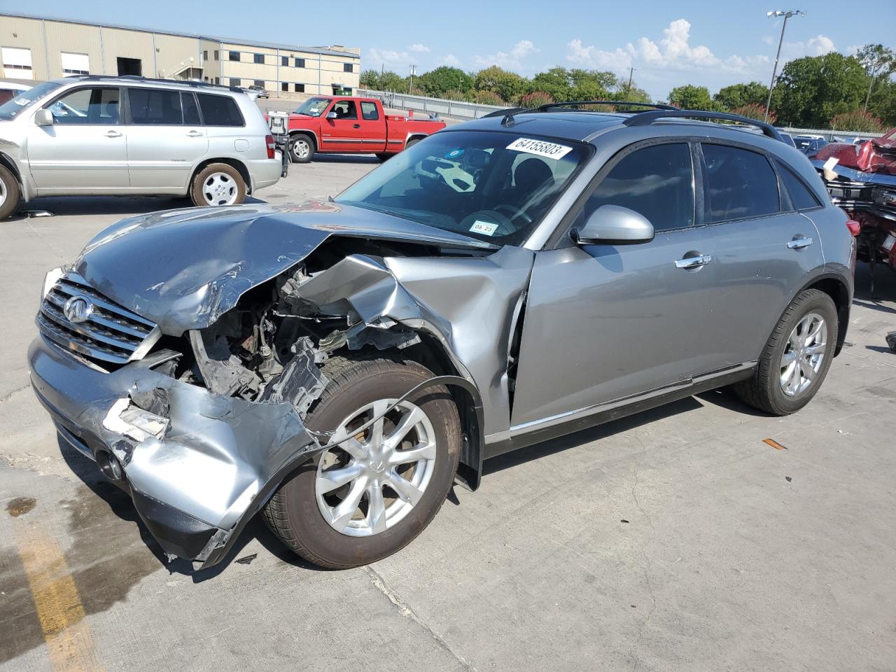 INFINITI FX 2007 jnras08w87x208409