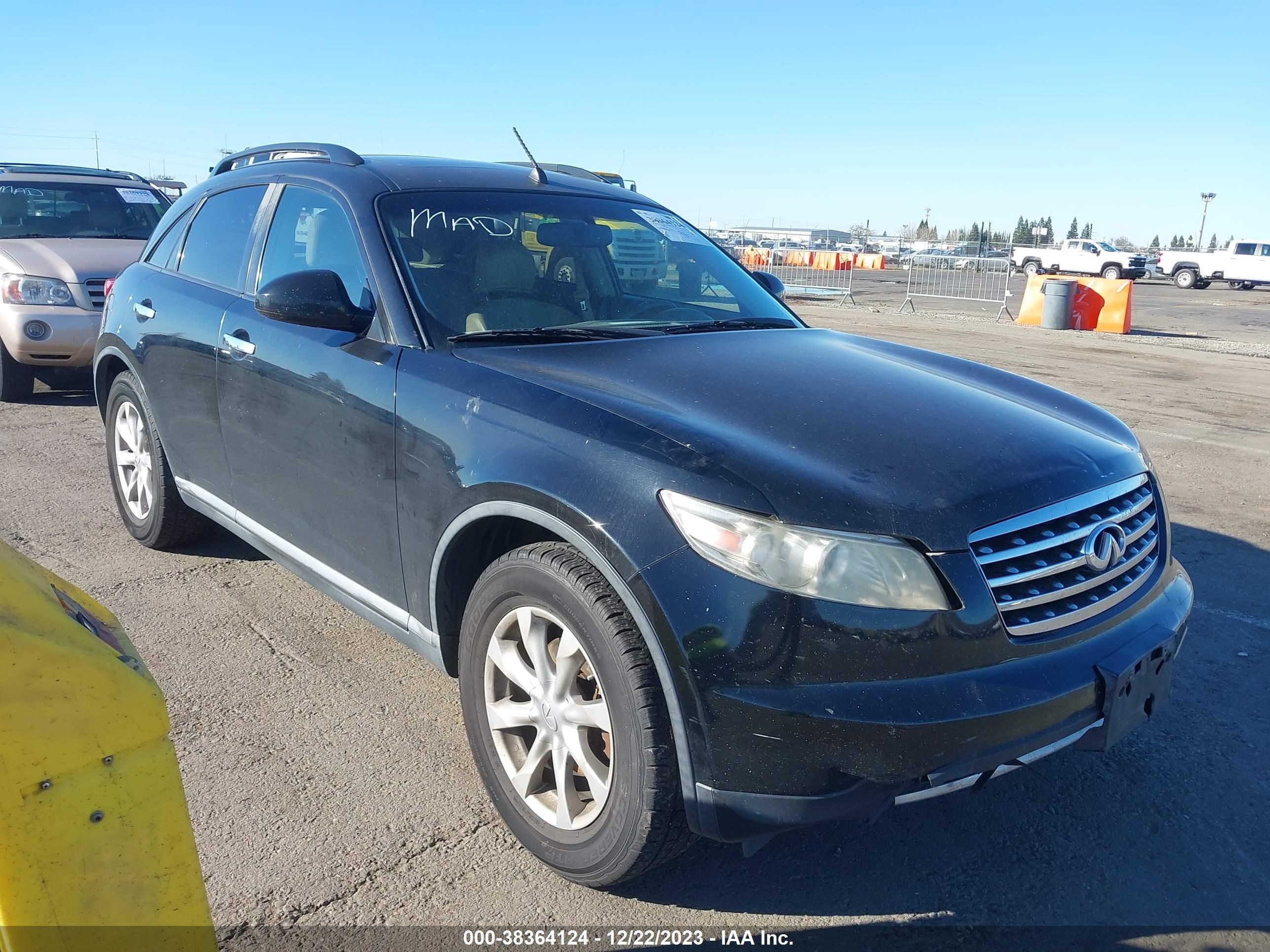 INFINITI FX 2008 jnras08w88x209707