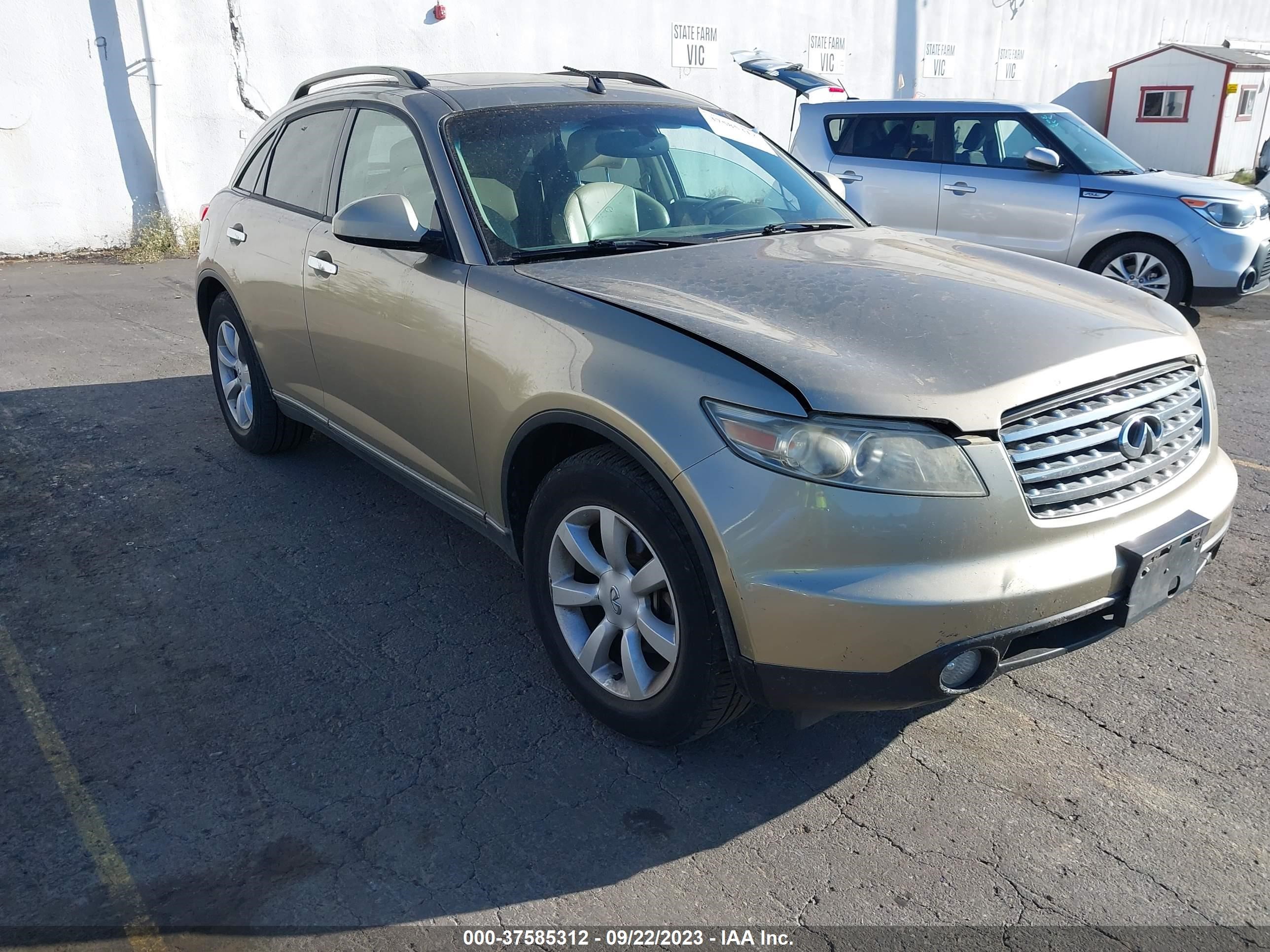 INFINITI FX 2004 jnras08w94x200248