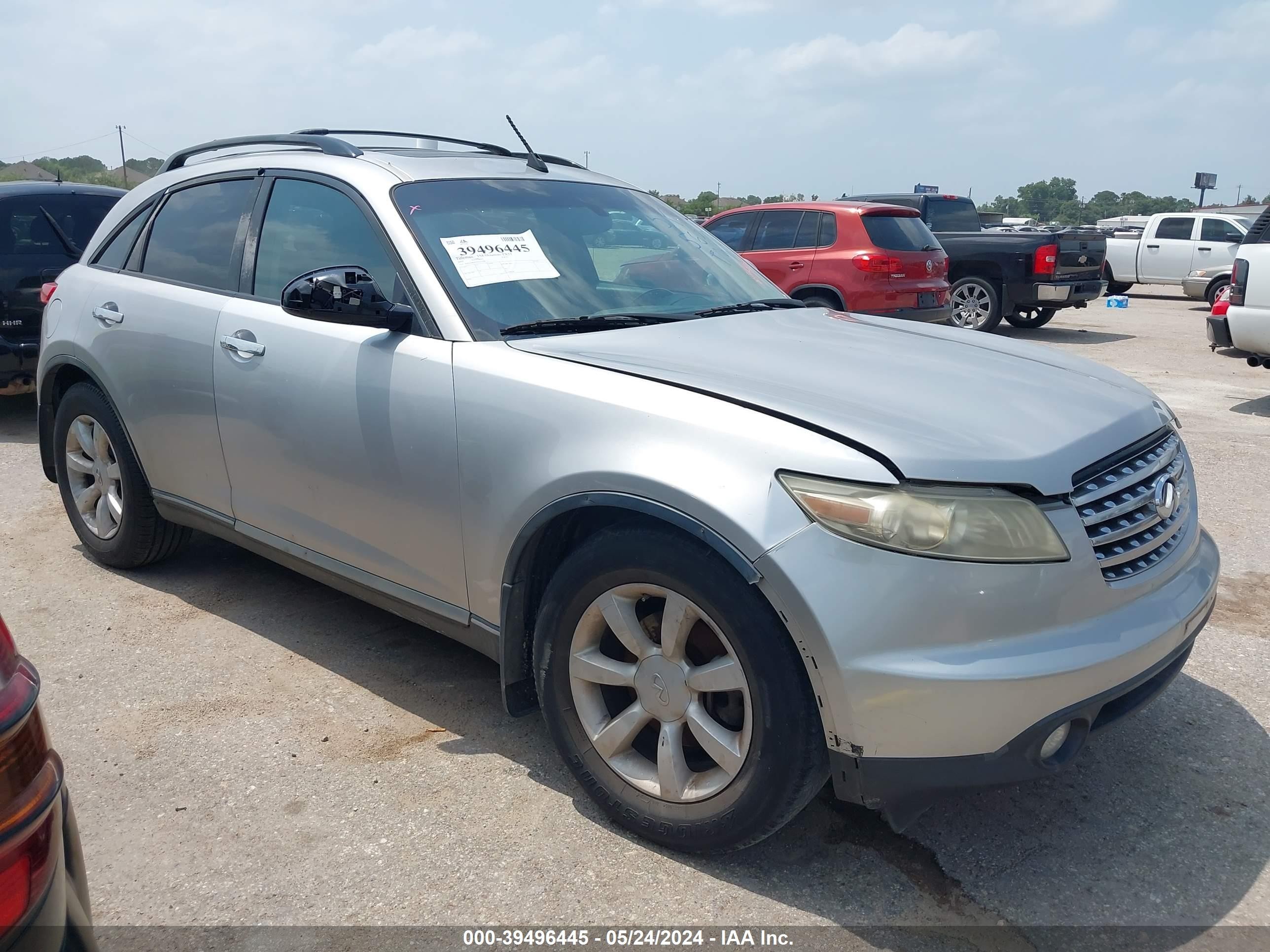 INFINITI FX 2005 jnras08w95x215690