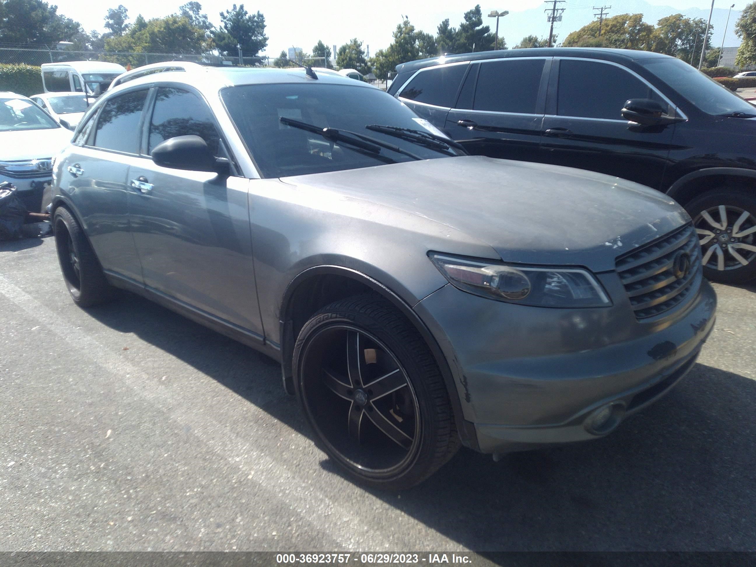 INFINITI FX 2005 jnras08wx5x208960