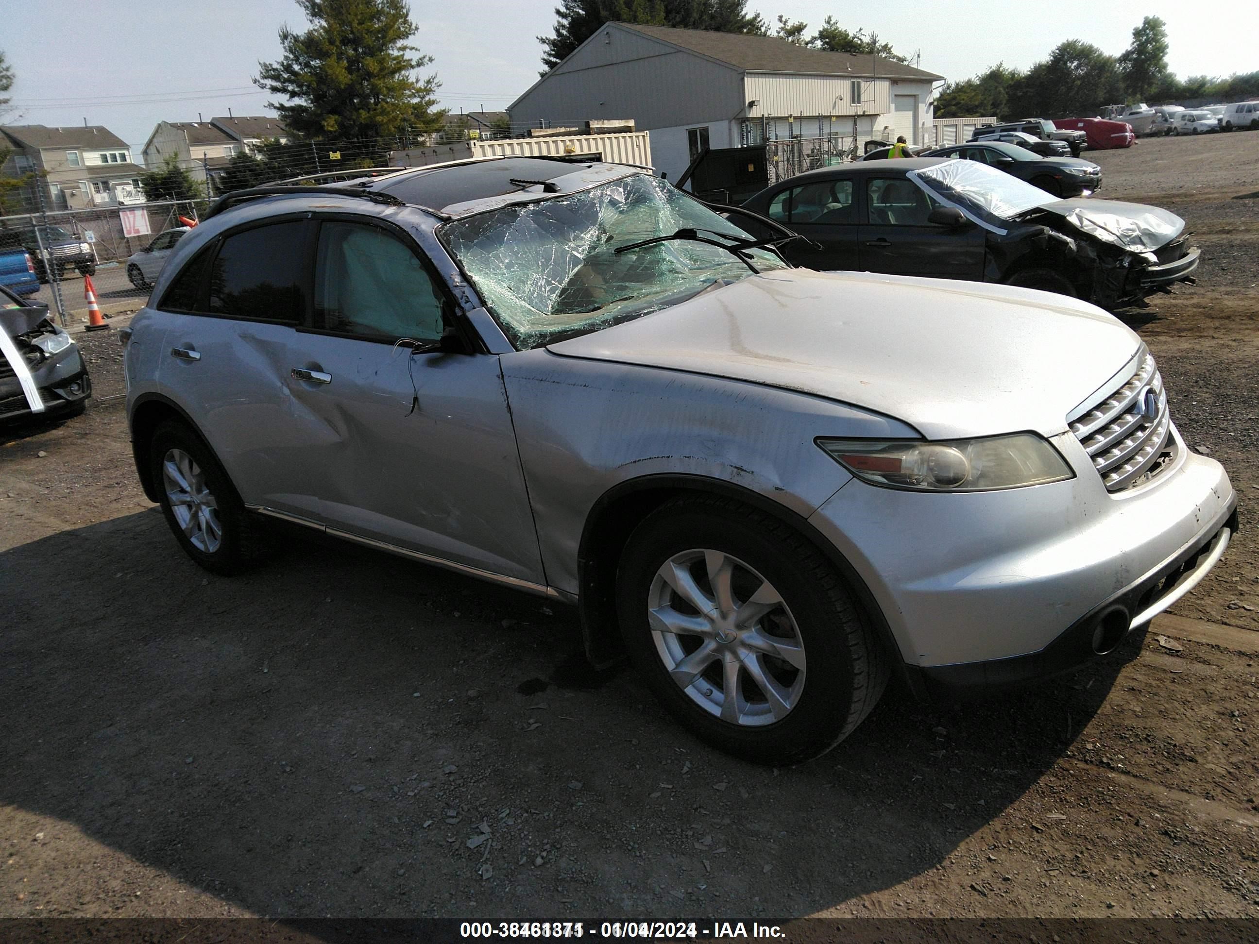 INFINITI FX 2007 jnras08wx7x205561