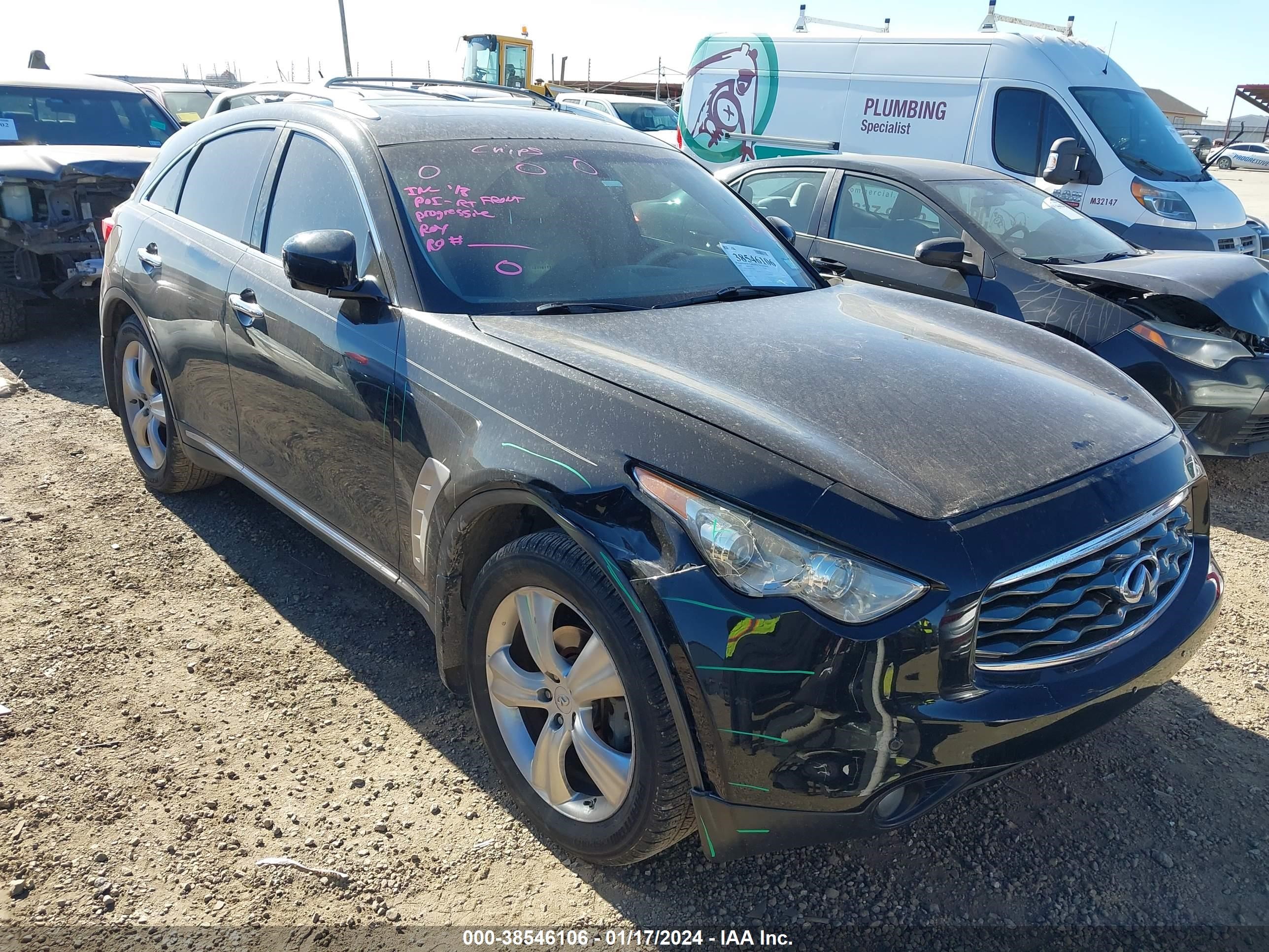 INFINITI FX 2009 jnras18u09m104859