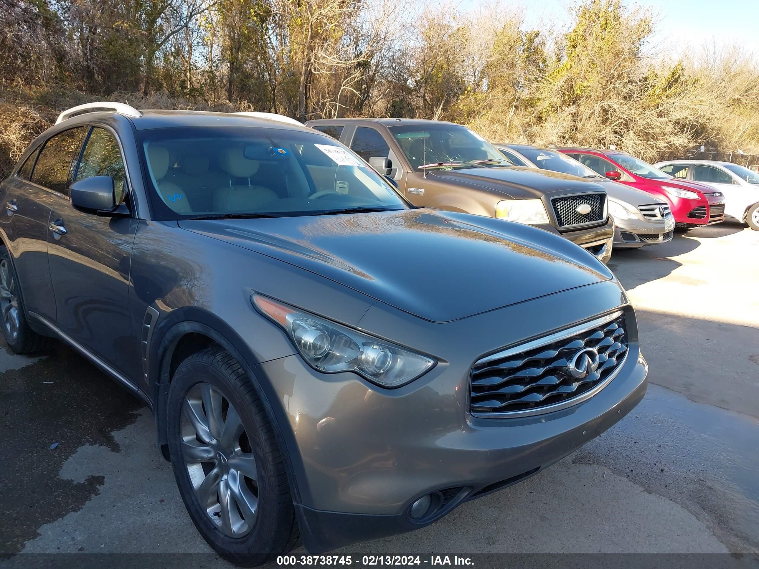 INFINITI FX 2009 jnras18u29m103289