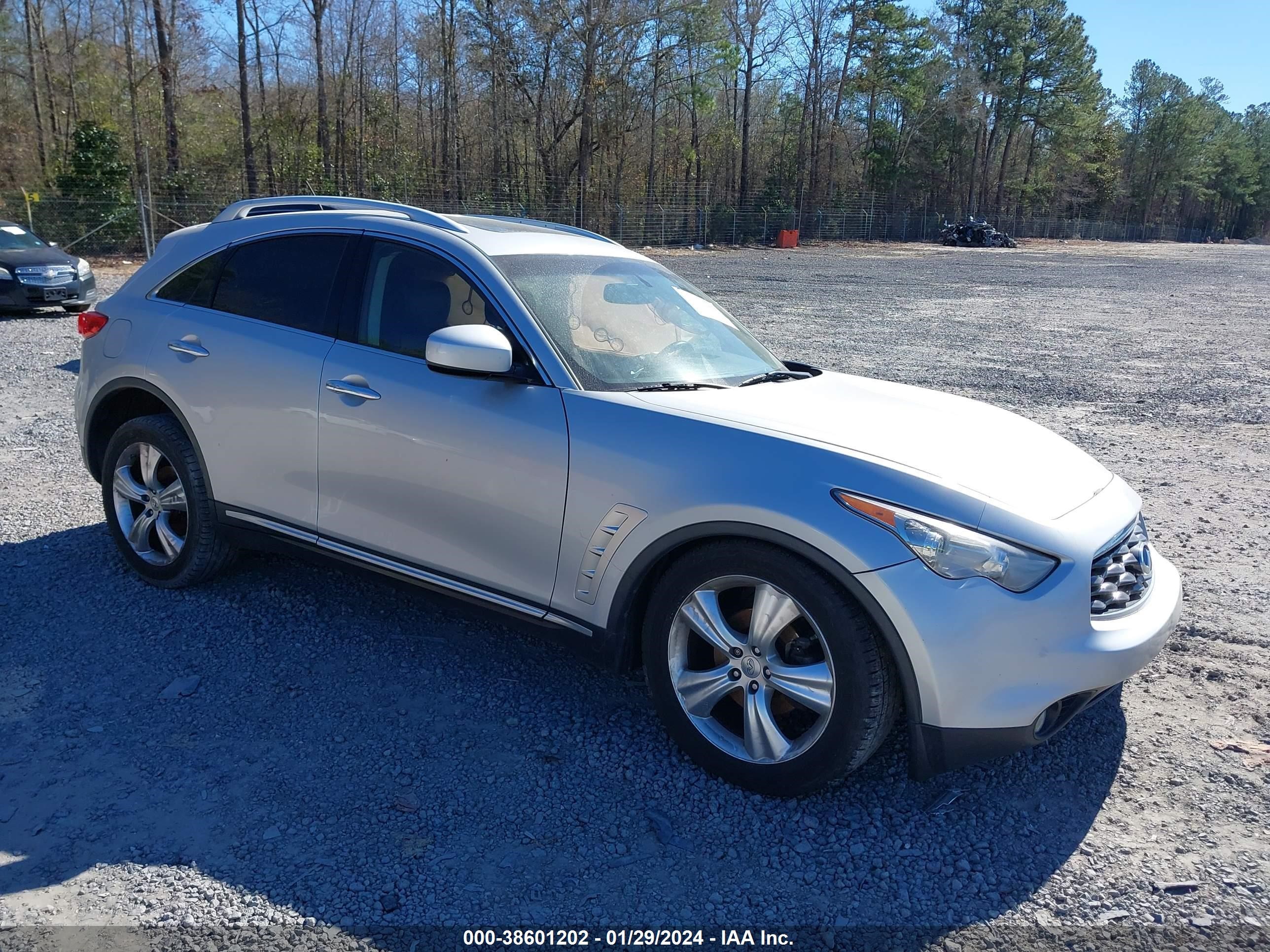 INFINITI FX 2009 jnras18u29m104216