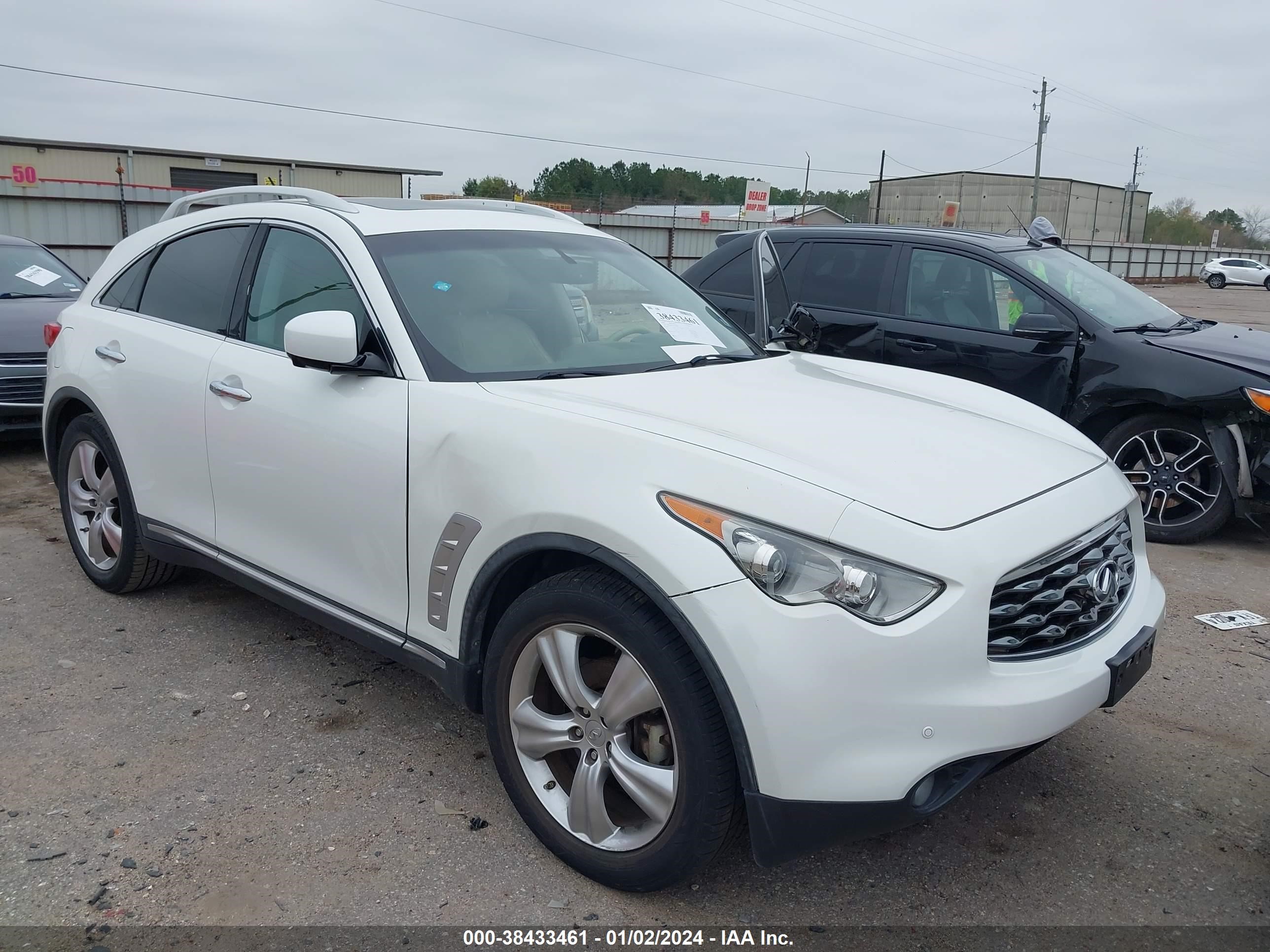 INFINITI FX 2009 jnras18u29m104457